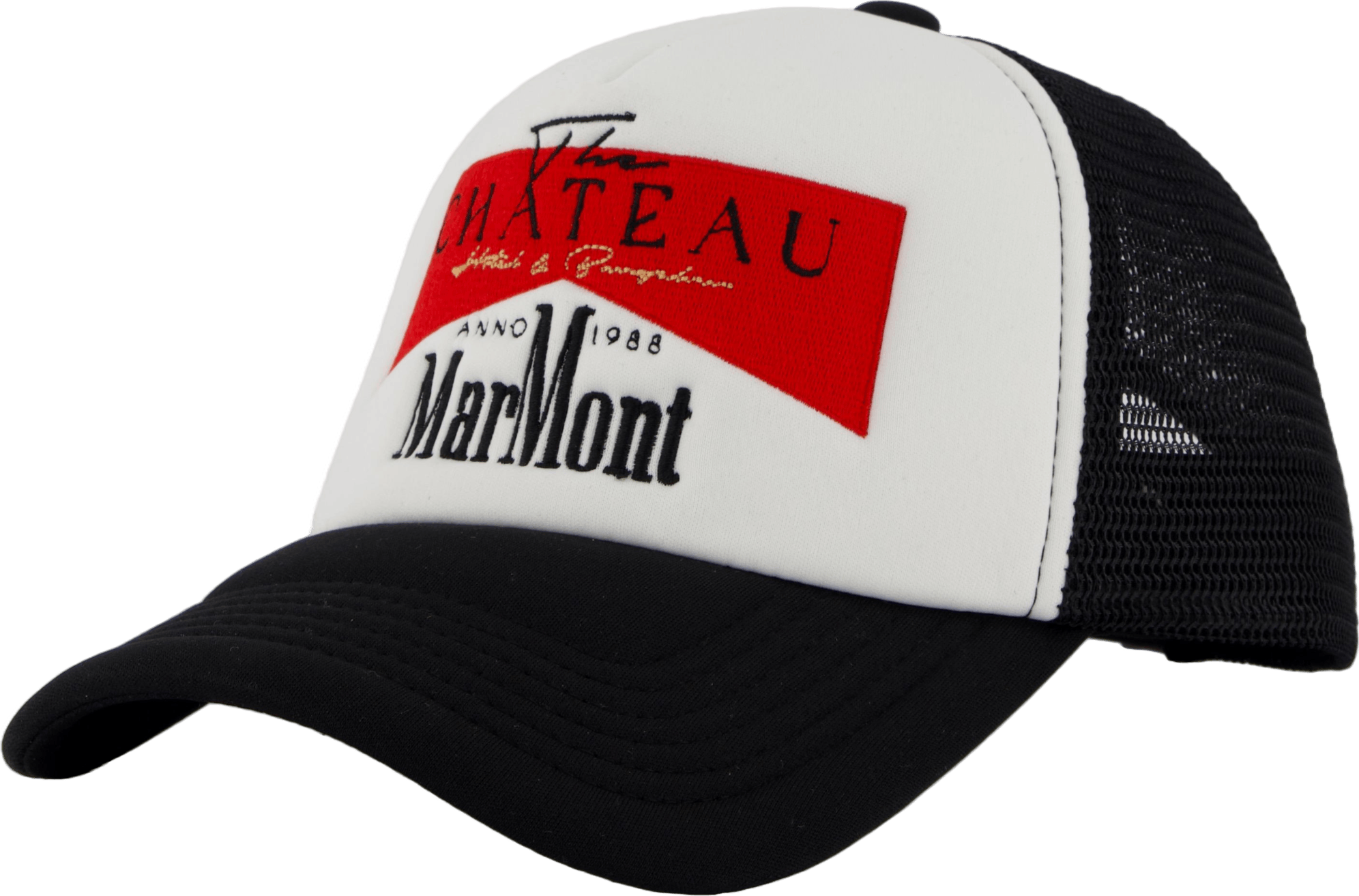 Chateau Marmont Trucker Cap Black, Male, Bekleidung, Hüte & Mützen, Schwarz, ONESIZE