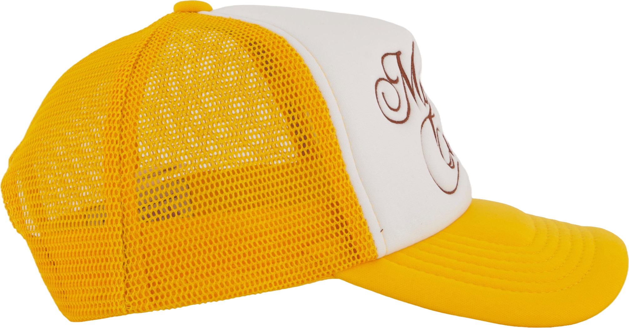 Monsieur Caviar Trucker Cap Yellow - Bild 4