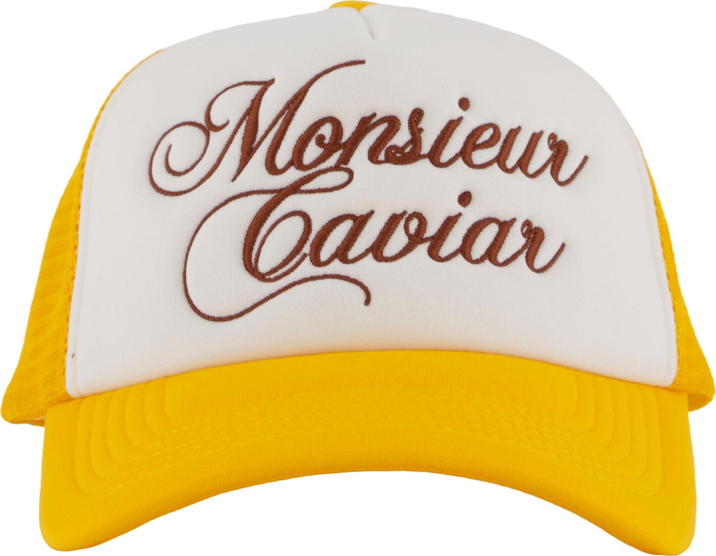 Monsieur Caviar Trucker Cap Yellow - Bild 5