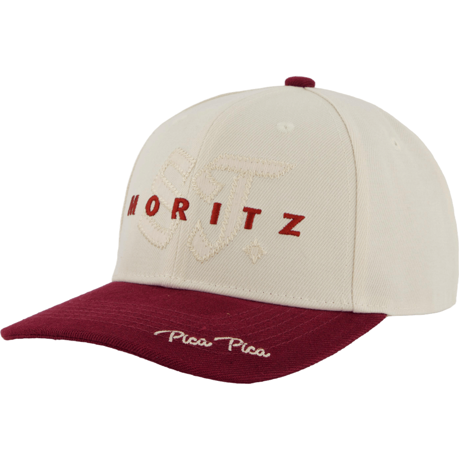 St Moritz Snapback Cap Off-white/plumm