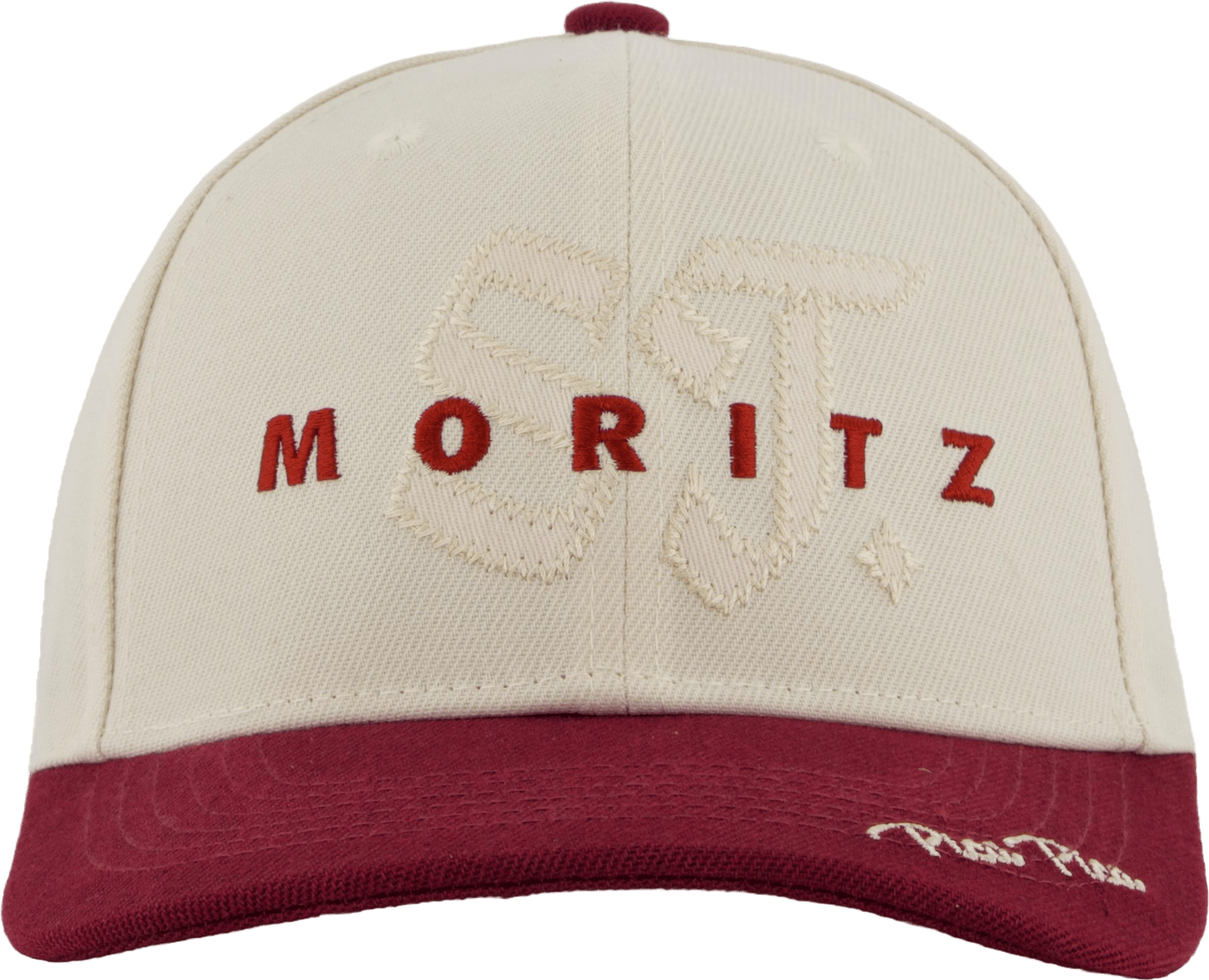 St Moritz Snapback Cap Off-white/plumm - Bild 5
