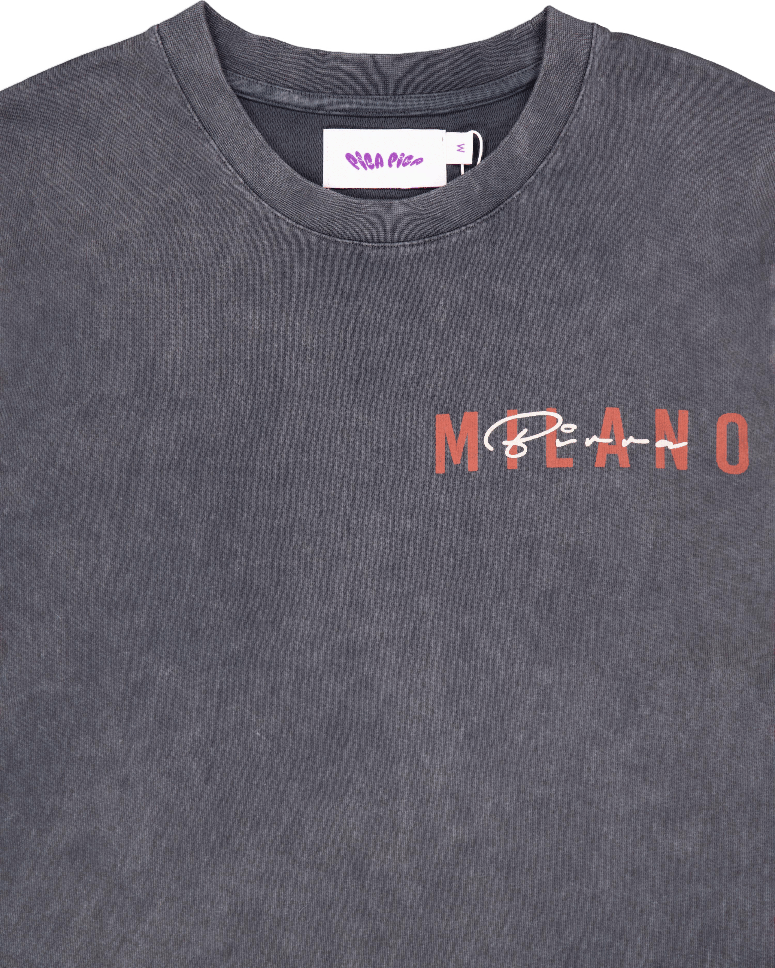 Birra Milano T-shirt Washed Black - Bild 3