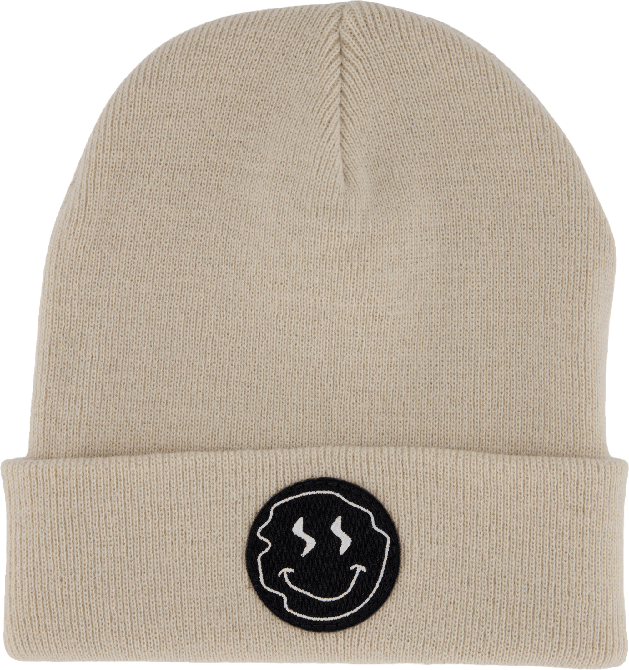 Smiley Beanie Almond