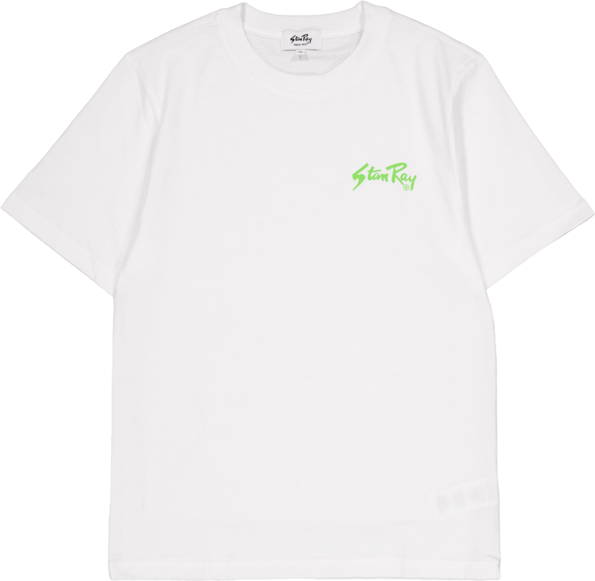Stan Og Tee White / Lime Green