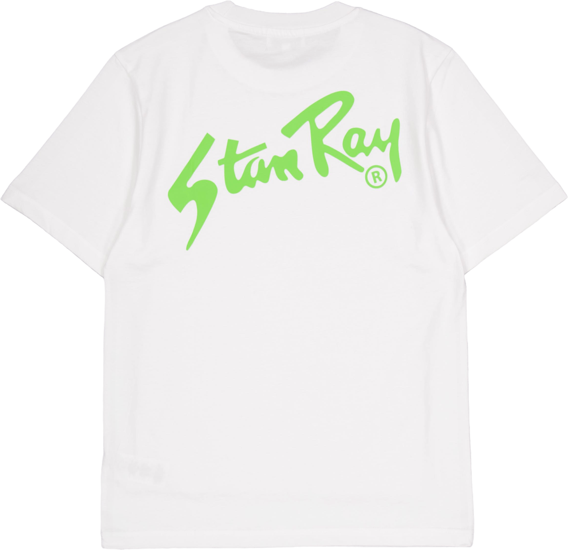 Stan Og Tee White / Lime Green - Bild 2