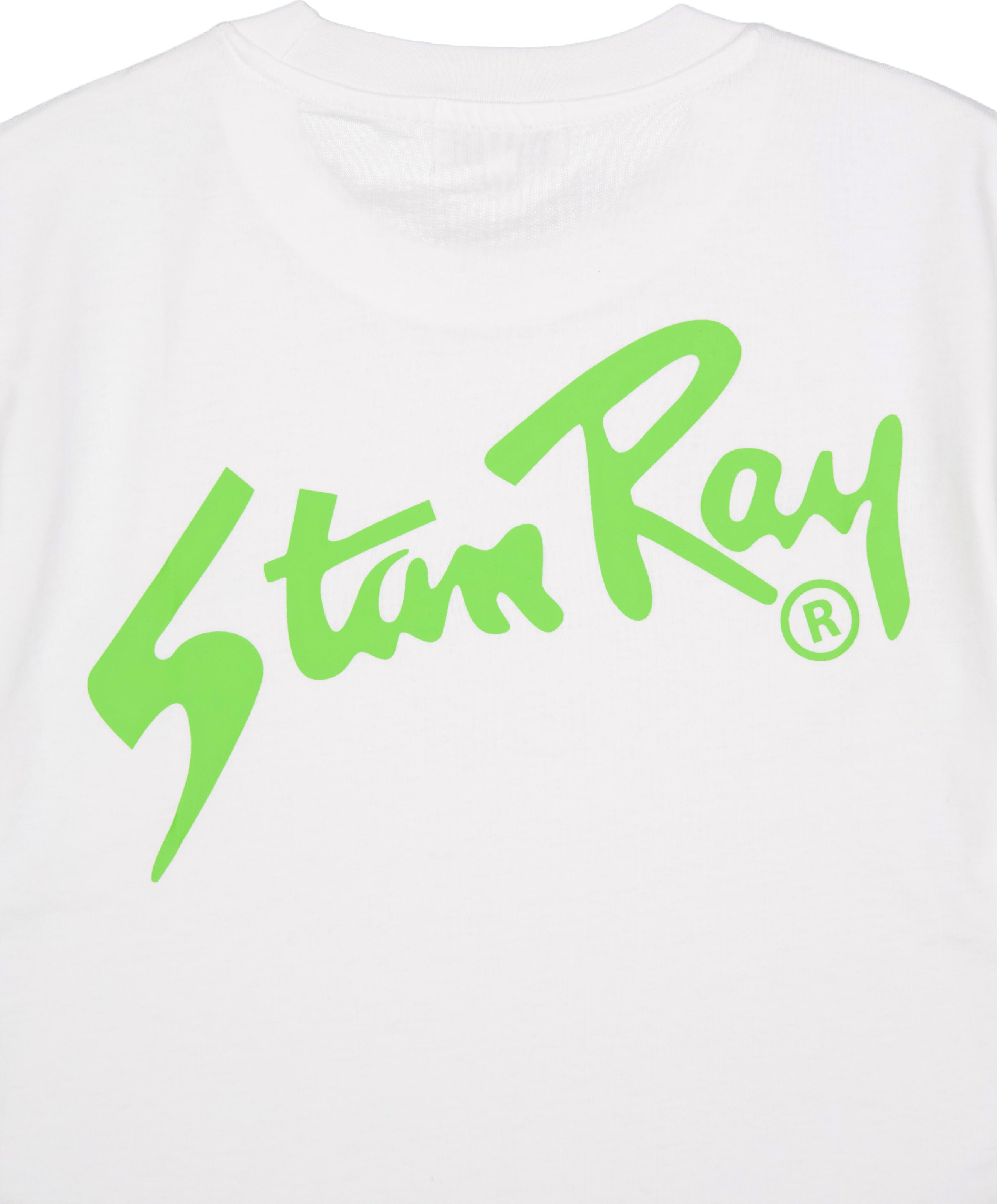 Stan Og Tee White / Lime Green - Bild 4