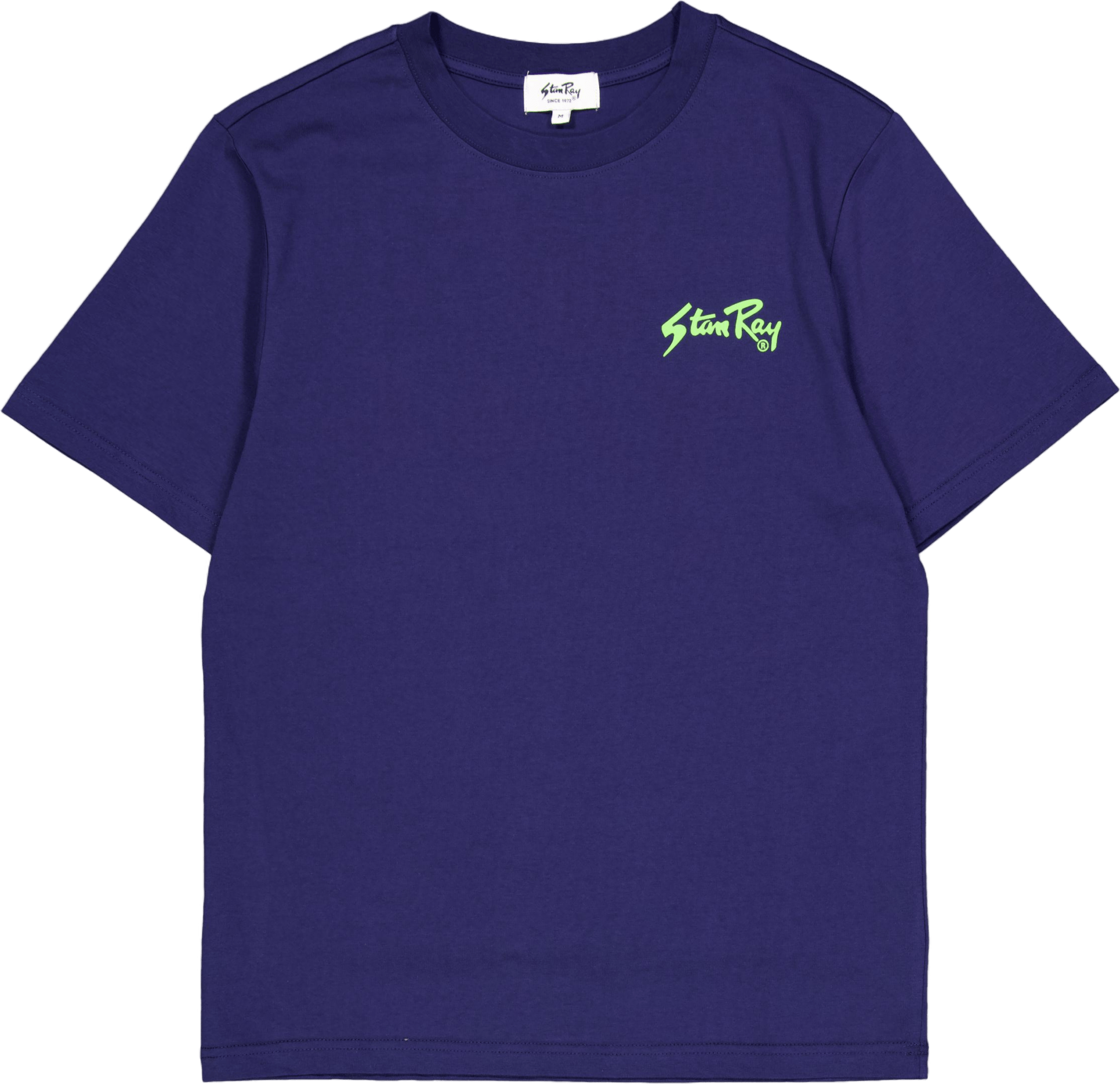 Stan Og Tee Navy / Lime Green