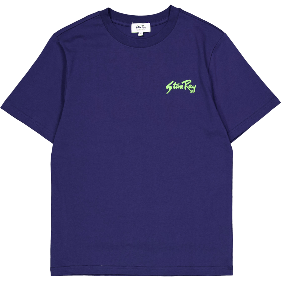 Stan Og Tee Navy / Lime Green