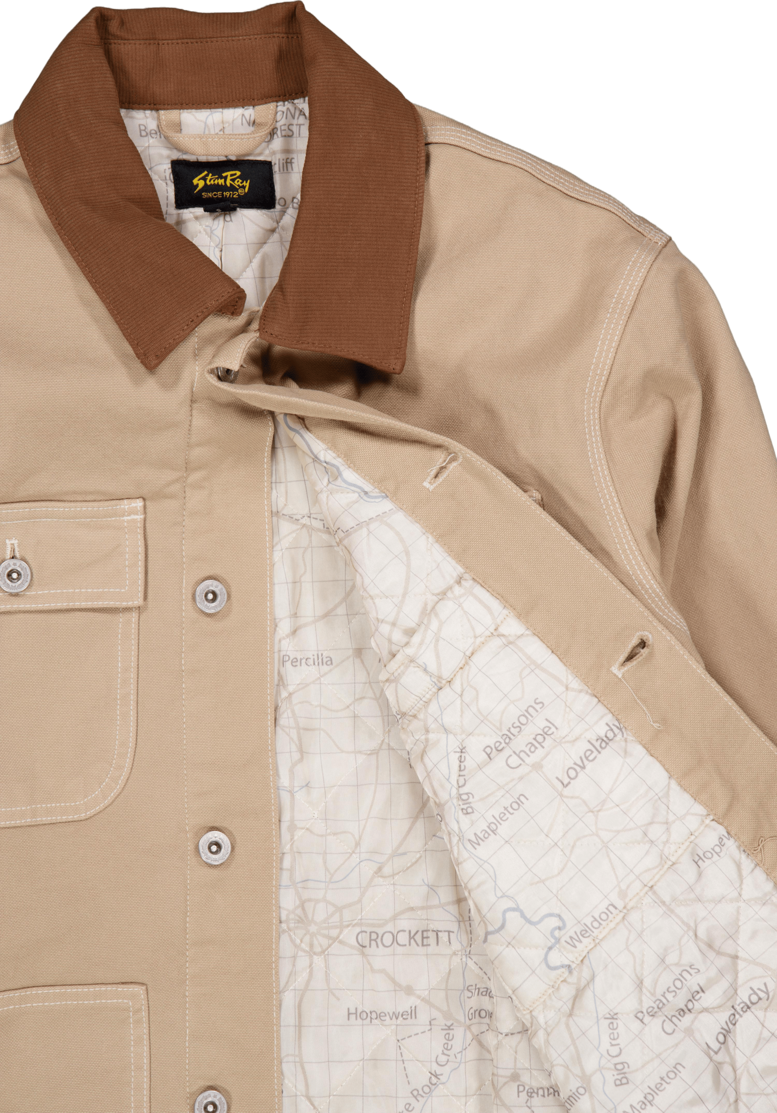 Pork Chop Jacket Antique Khaki Duck - Bild 4