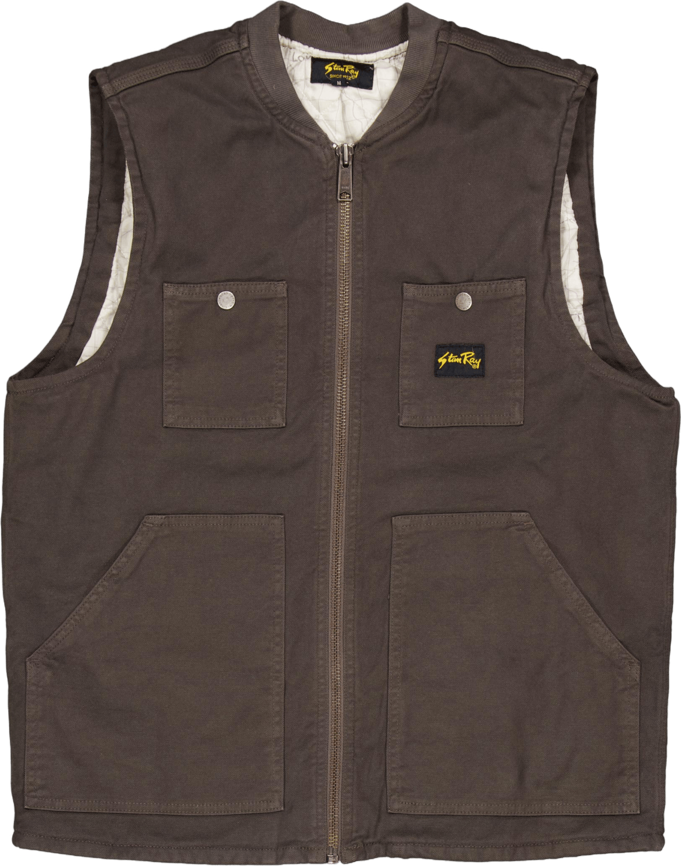 Pork Chop Vest Charcoal Duck