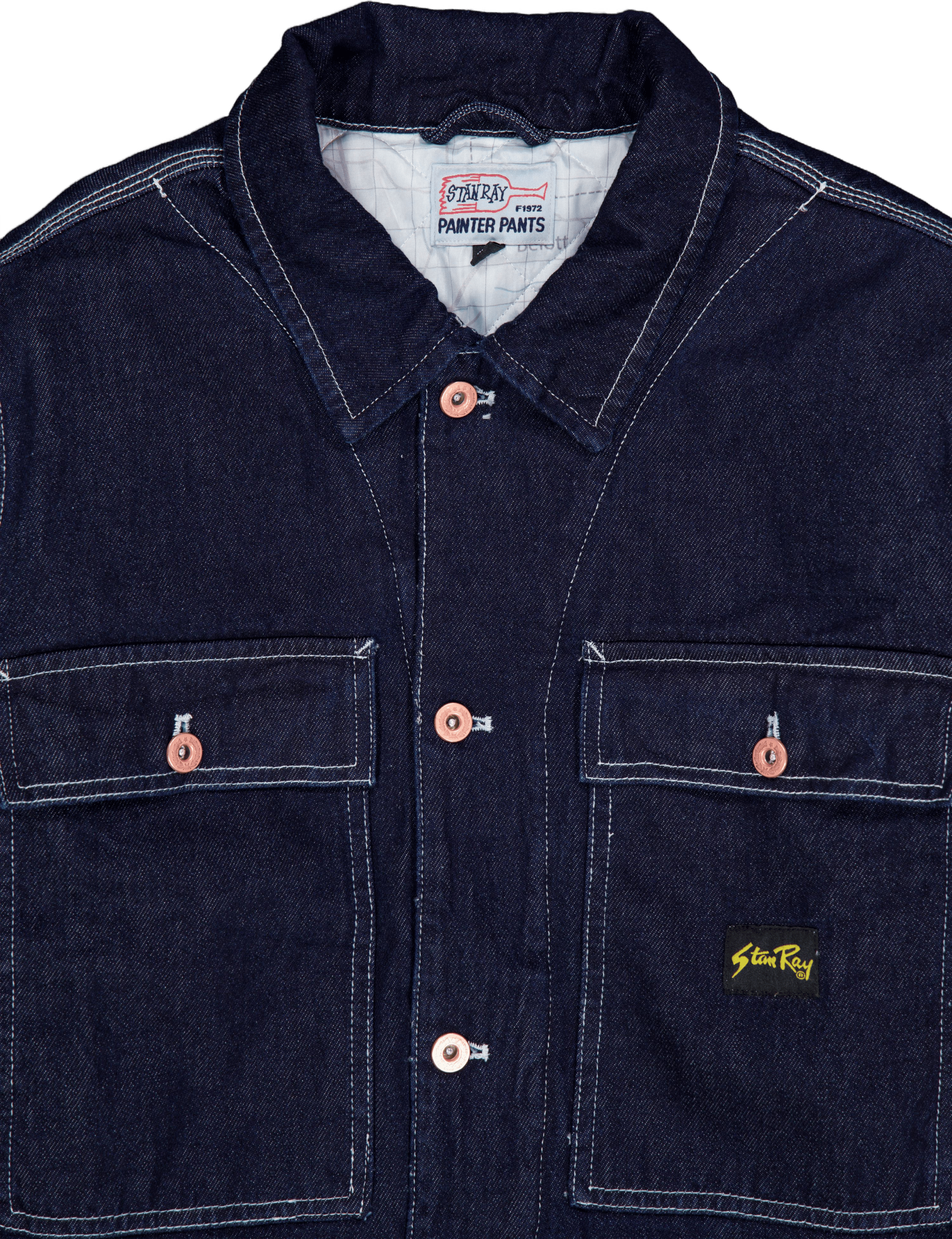 Trucker Jacket Single Rinse Denim - Bild 3