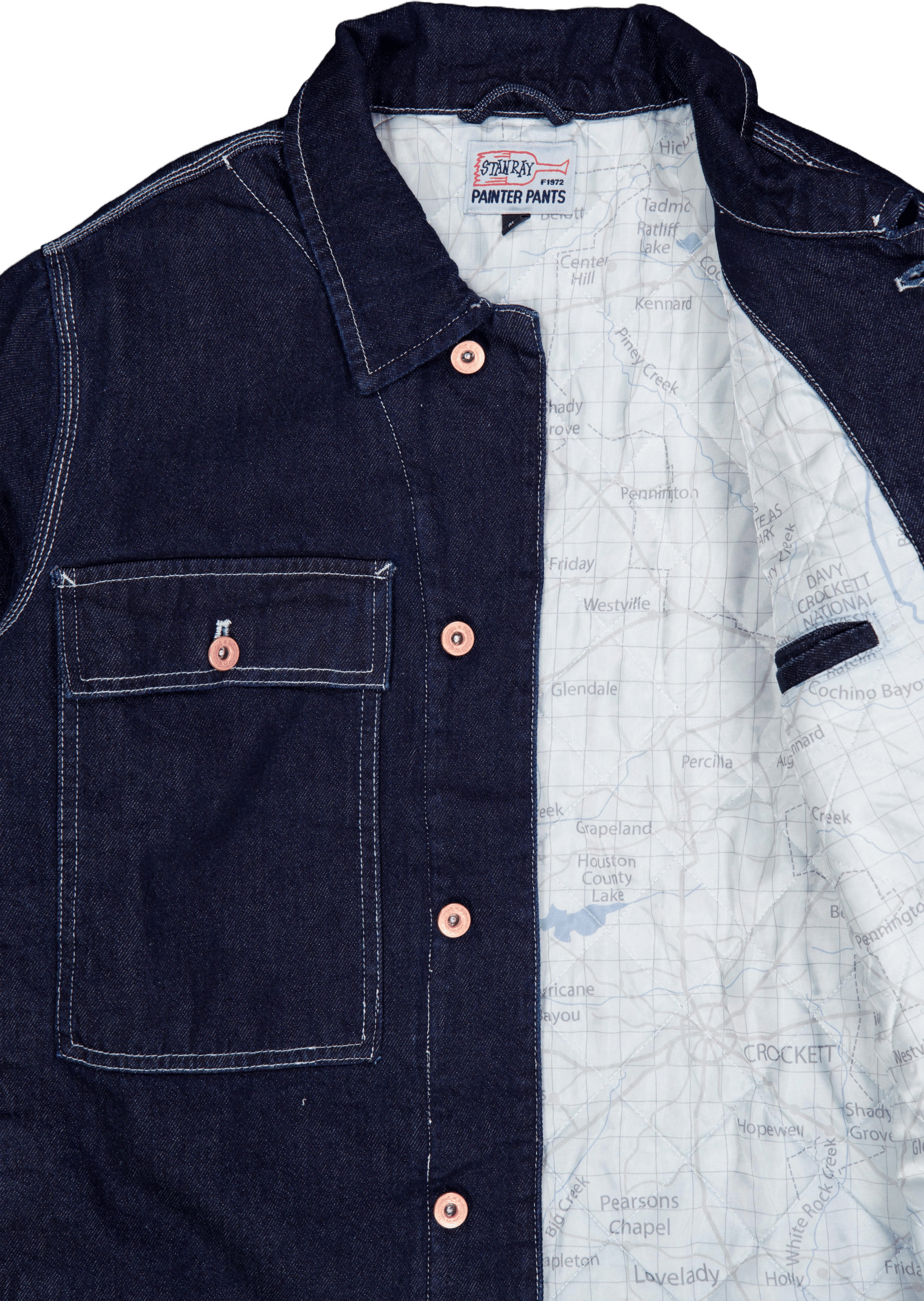 Trucker Jacket Single Rinse Denim - Bild 4