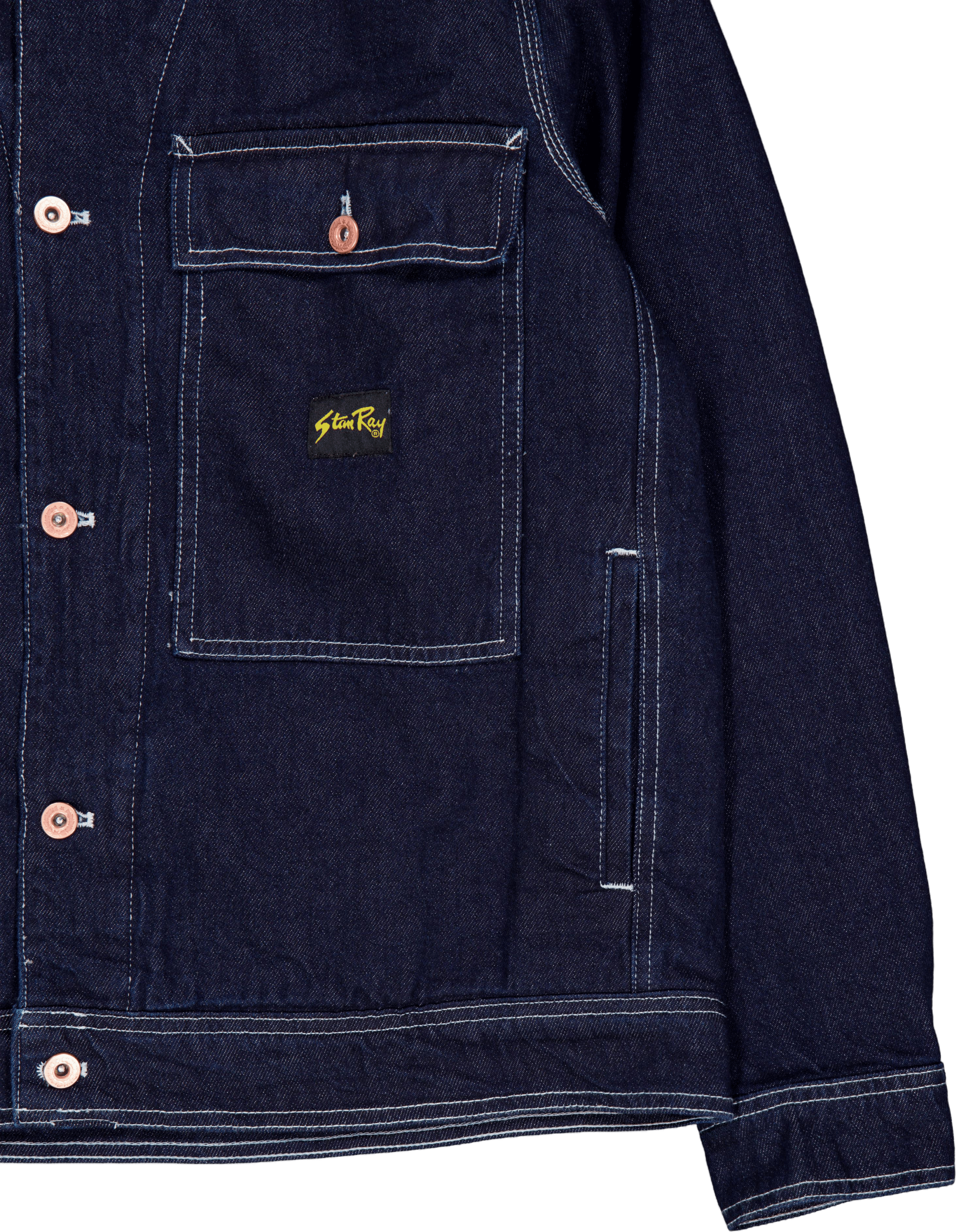 Trucker Jacket Single Rinse Denim - Bild 5