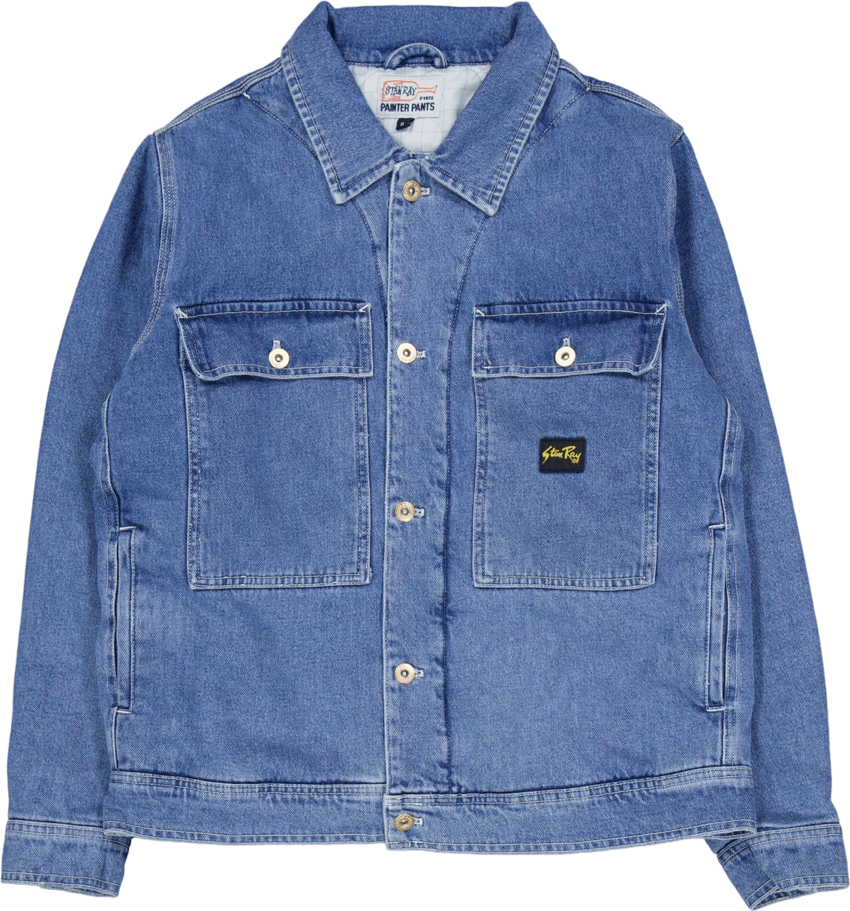 Trucker Jacket Heavy Stone Wash Denim