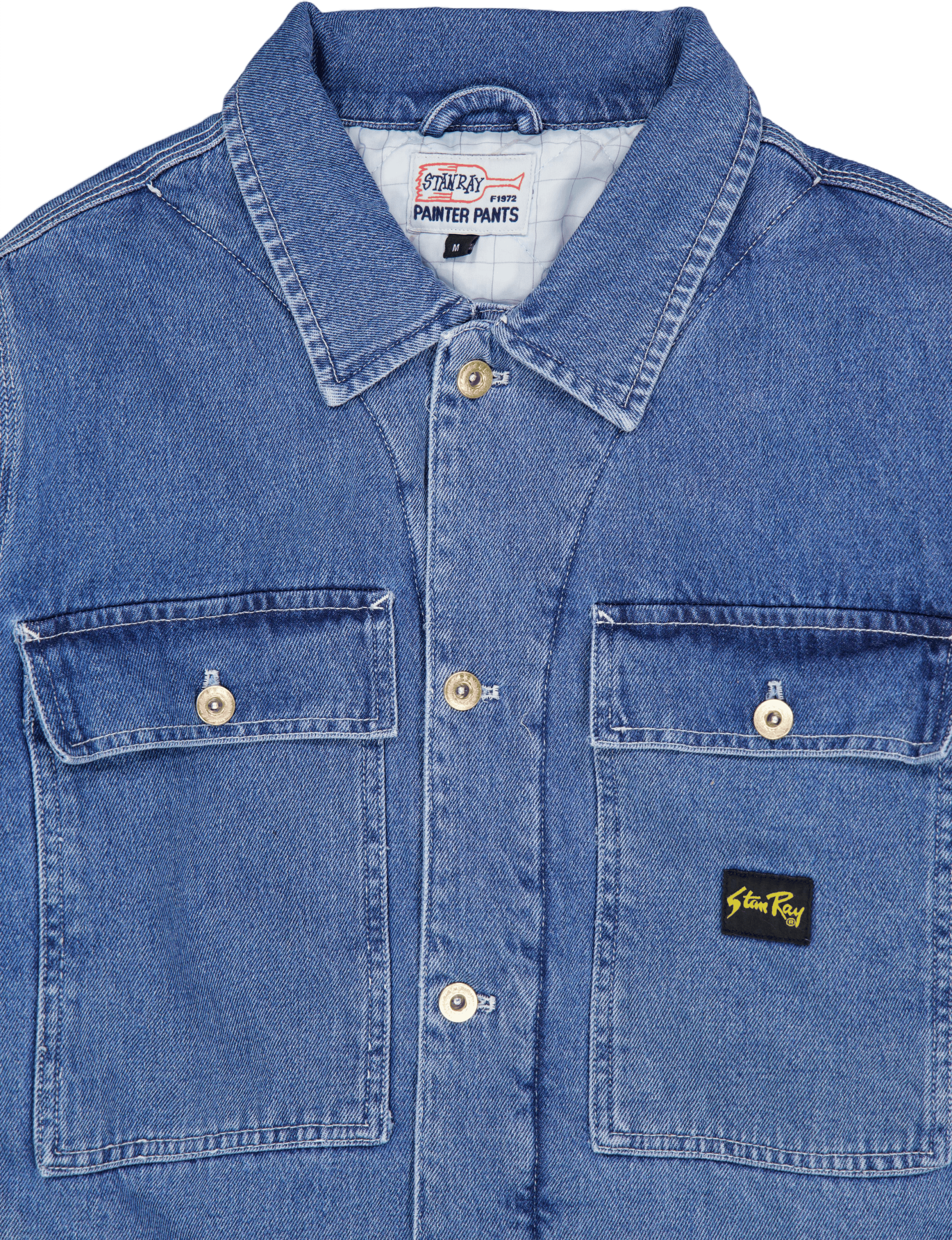 Trucker Jacket Heavy Stone Wash Denim - Bild 3