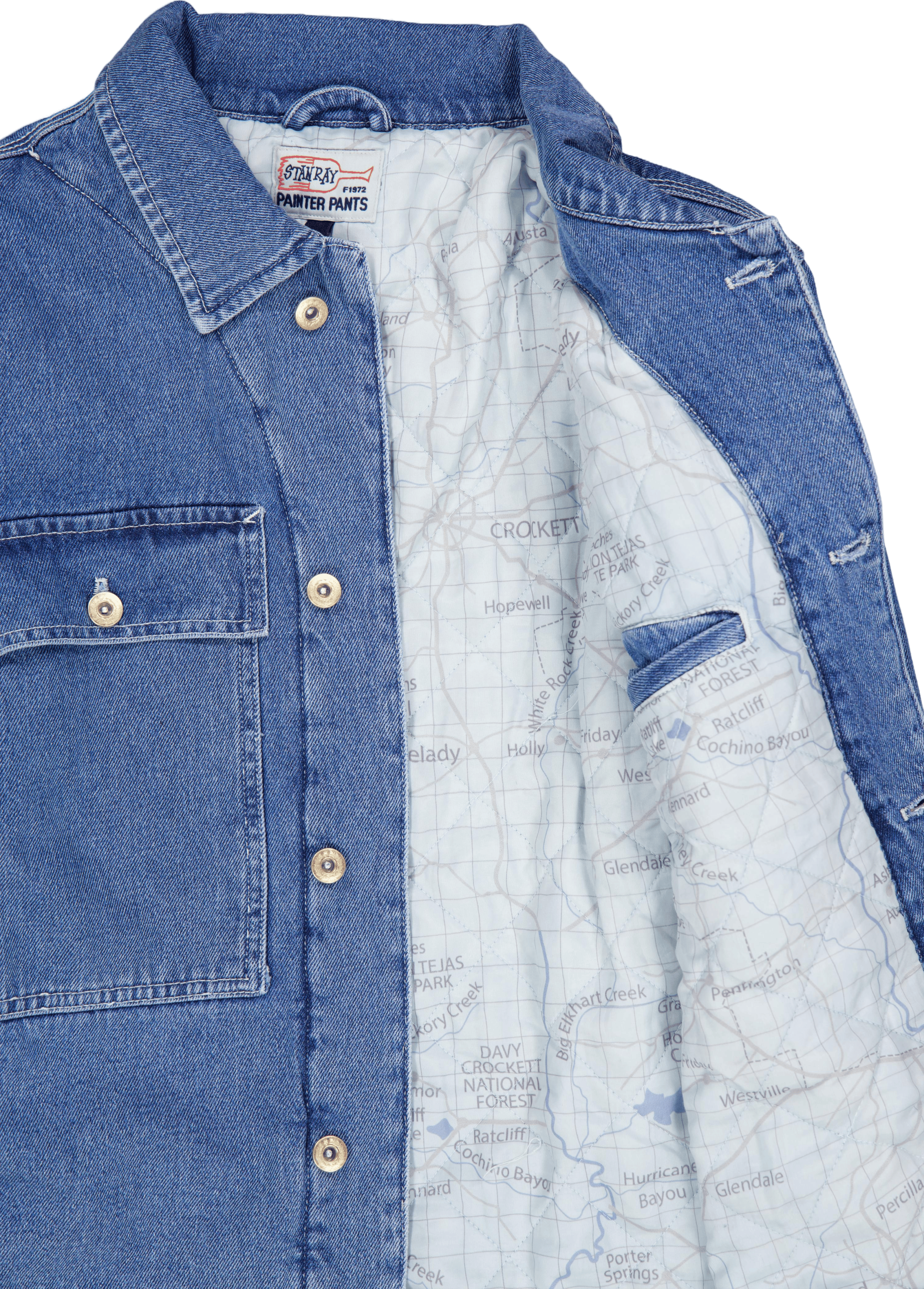 Trucker Jacket Heavy Stone Wash Denim - Bild 4