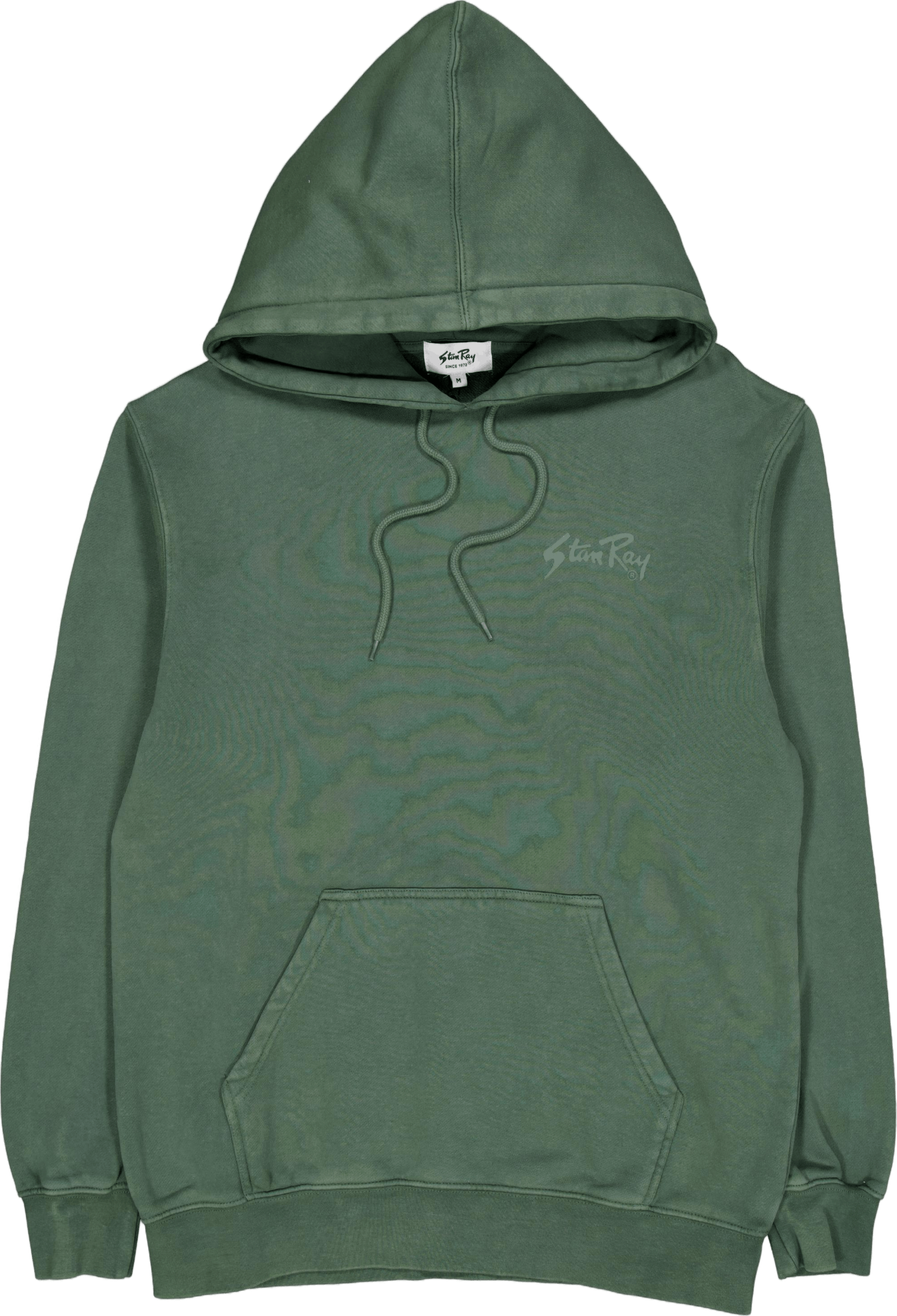 Stan Og Hood Washed Green / Tonal, Male, Tøj, hættetrøjer og sweatshirts, Grøn, S