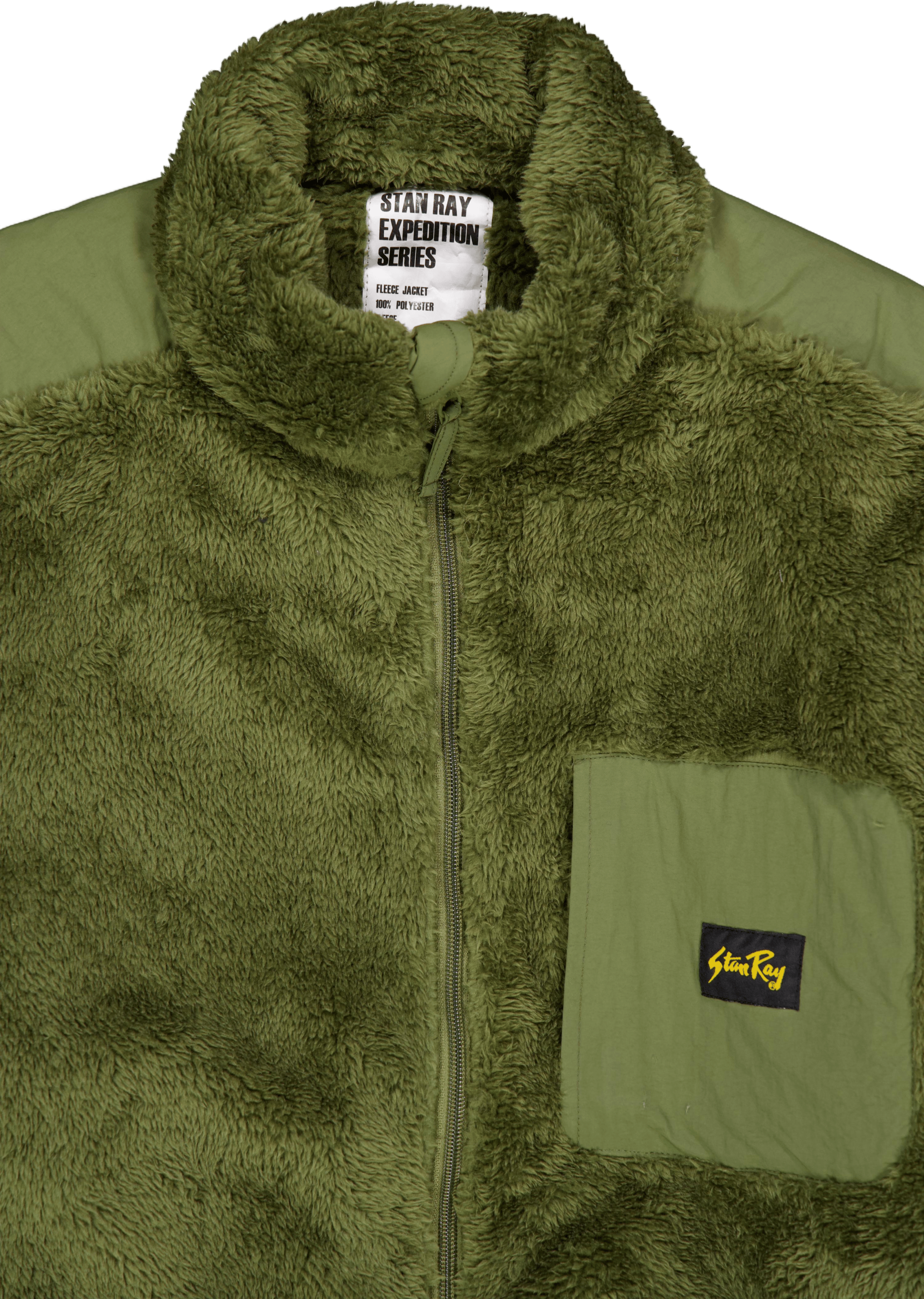 Fleece Jacket Olive - Bild 3