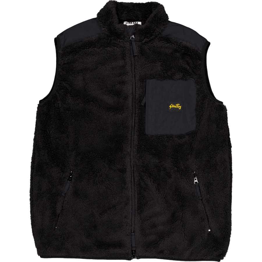 Fleece Vest Black