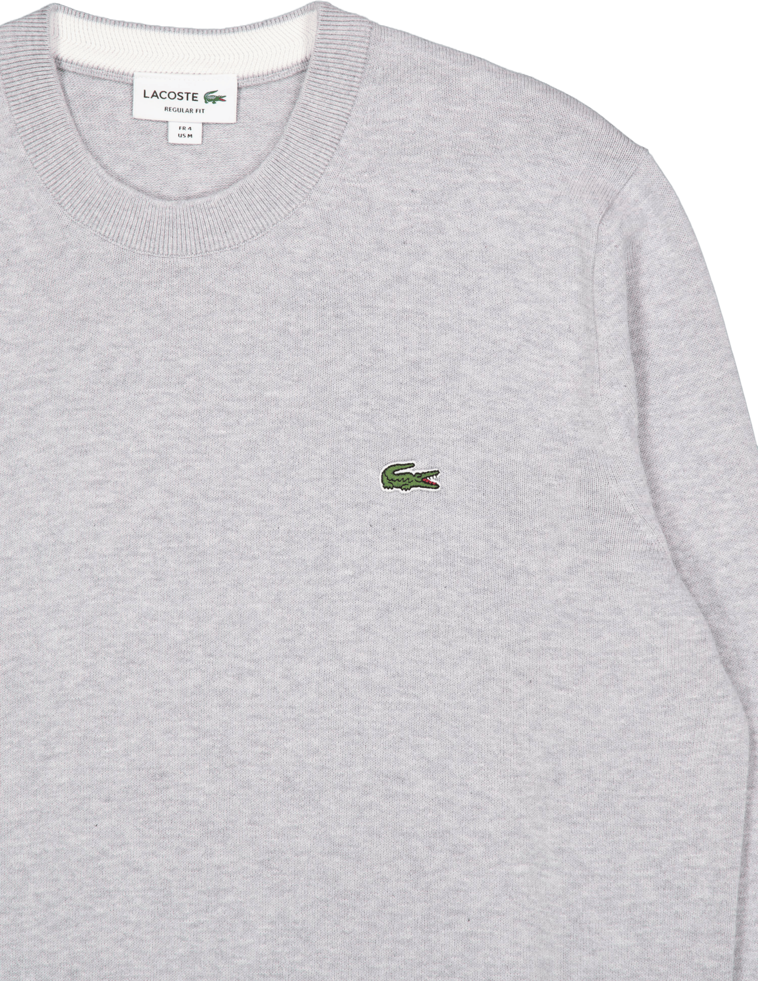 Monochrome Cotton Crew Neck Sw Cca Silver Chine - Bild 3