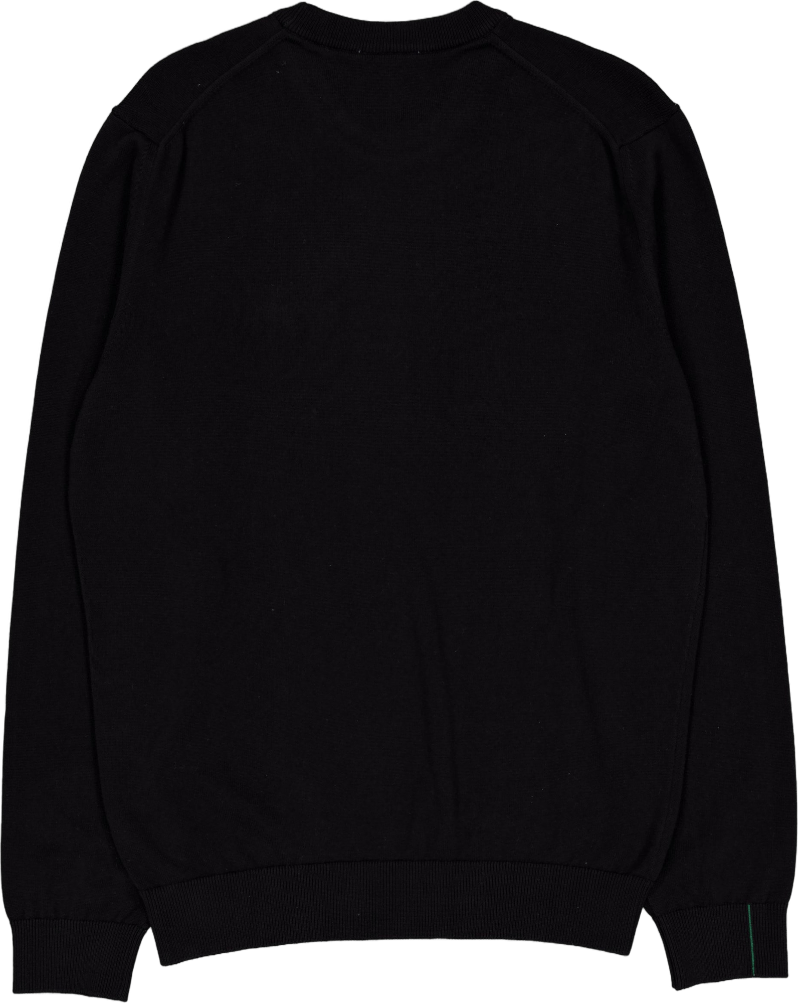 Monochrome Cotton Crew Neck Sw 031 Black - Bild 2