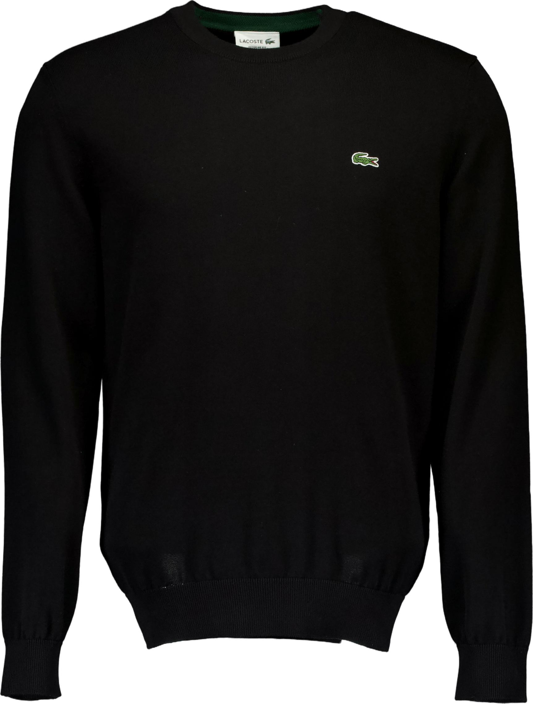 Monochrome Cotton Crew Neck Sw 031 Black - Bild 4