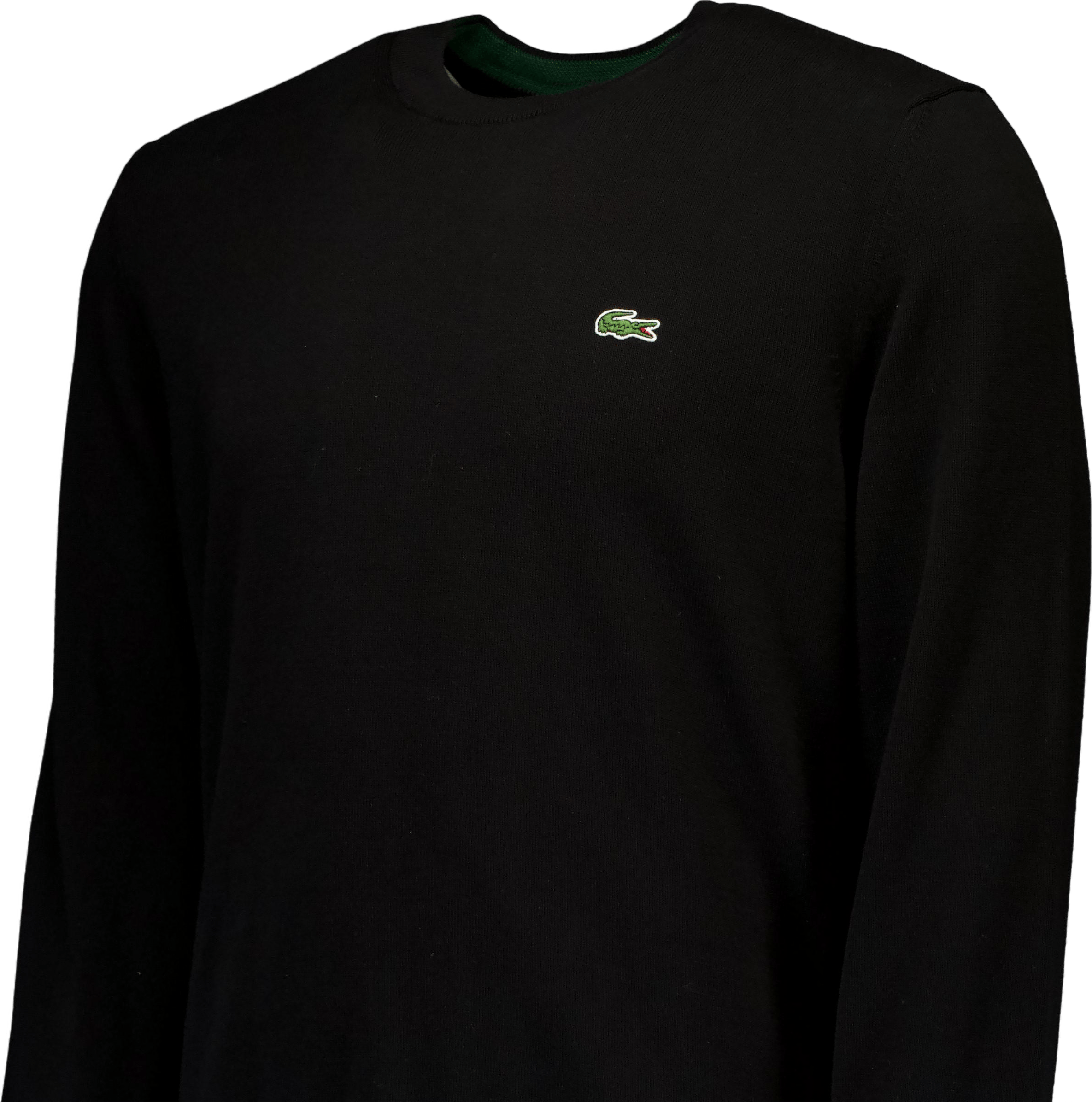 Monochrome Cotton Crew Neck Sw 031 Black - Bild 5