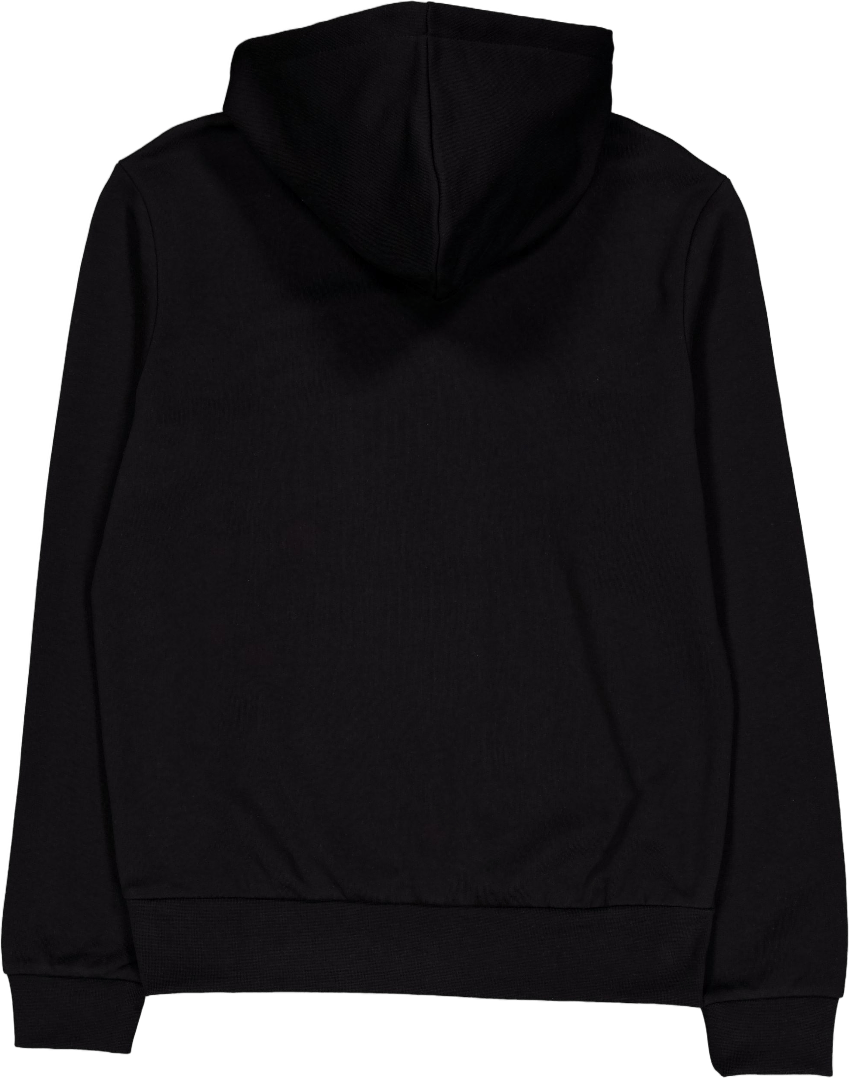 Fleece Hoodie 031 Black - Bild 2