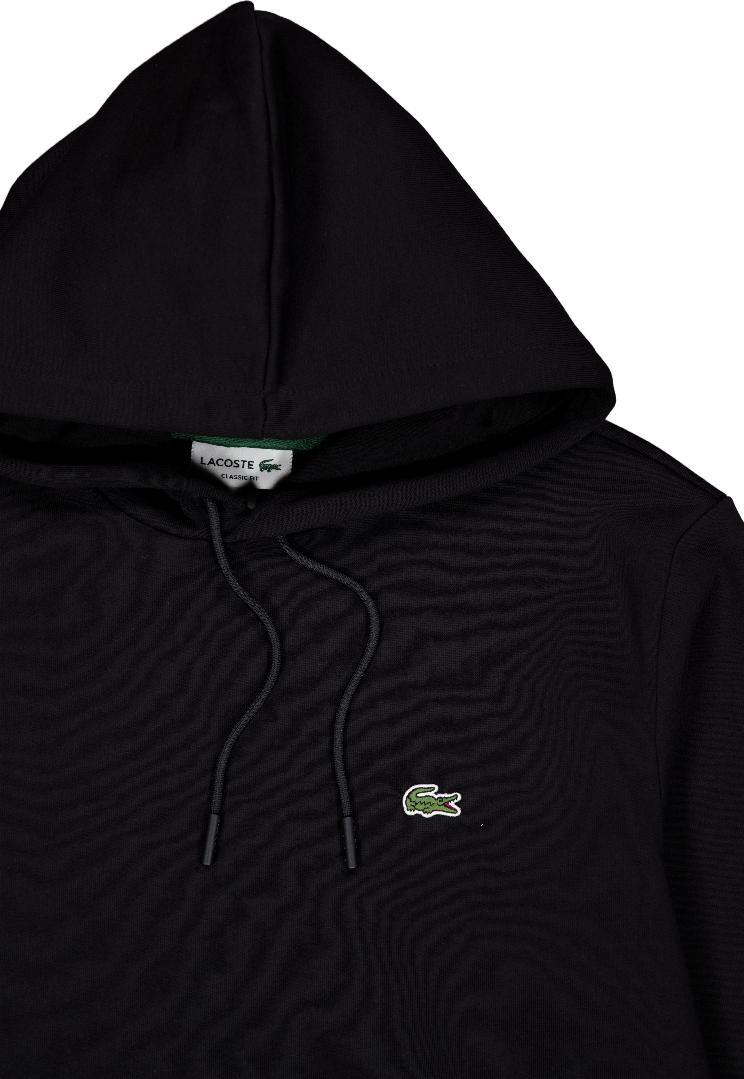 Fleece Hoodie 031 Black - Bild 3