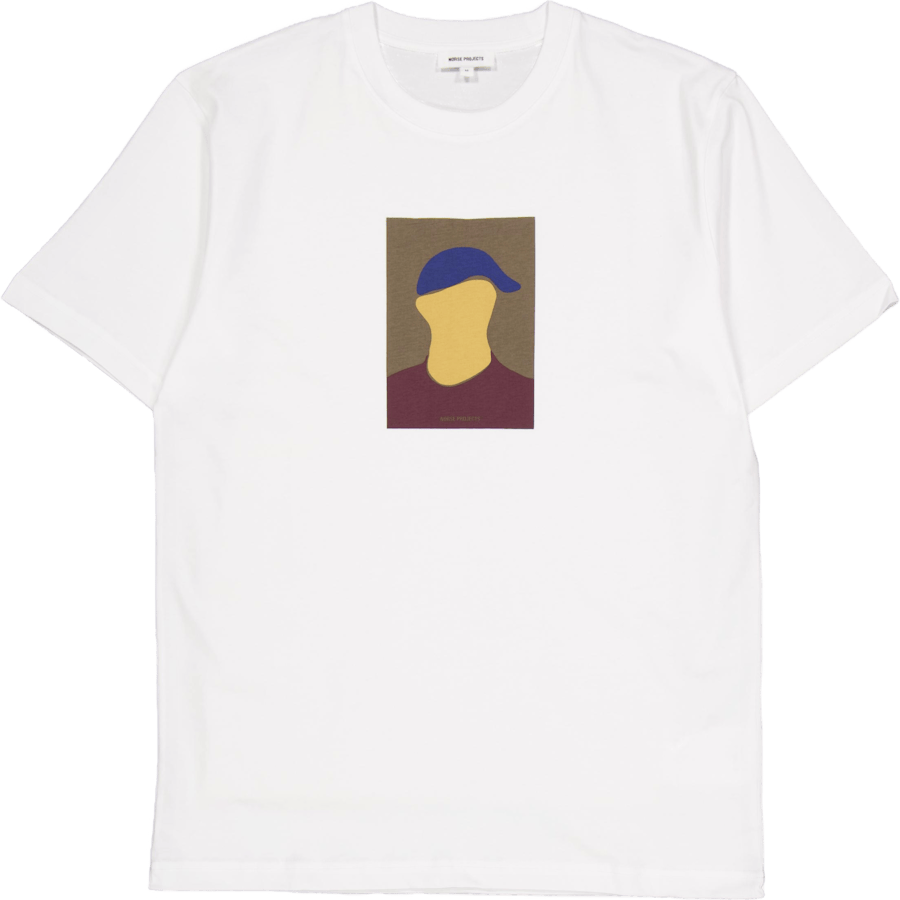 Johannes Organic Cap Print T-s 0001 White