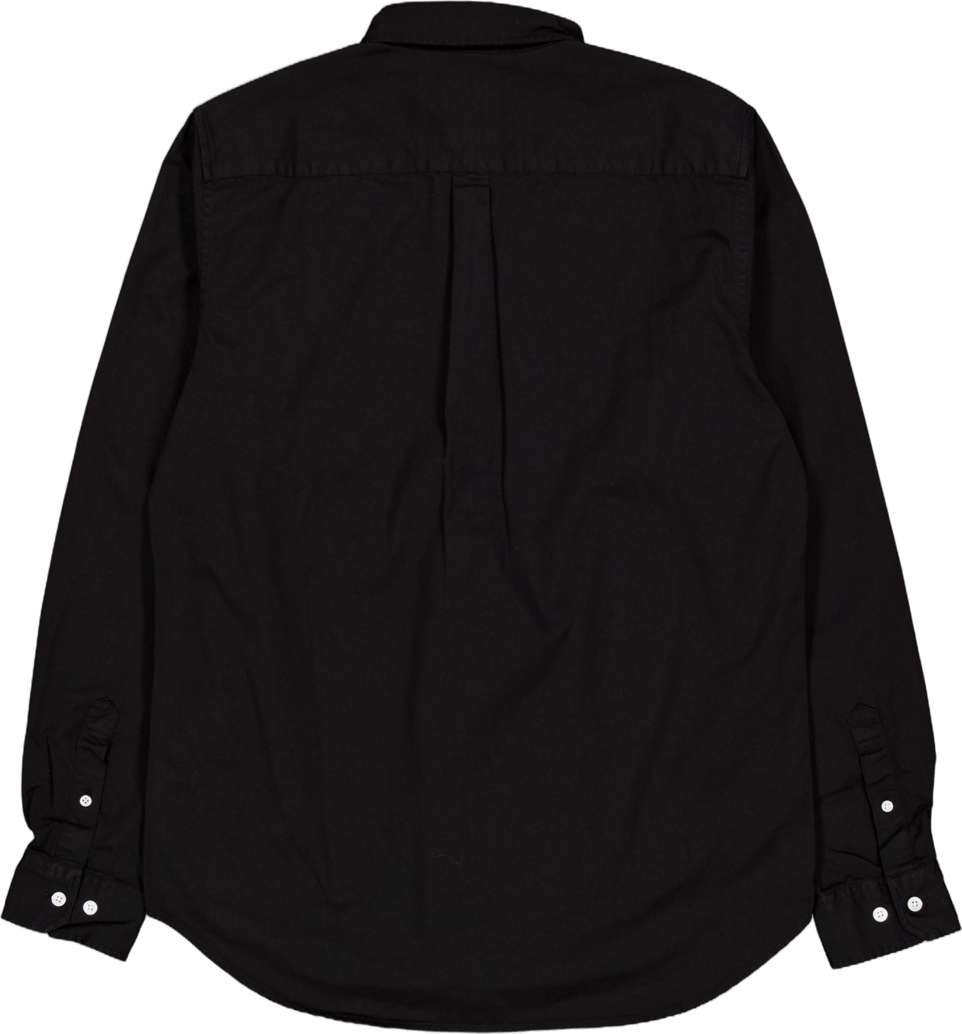 Osvald Bd Twill Shirt 9999 Black - Bild 2
