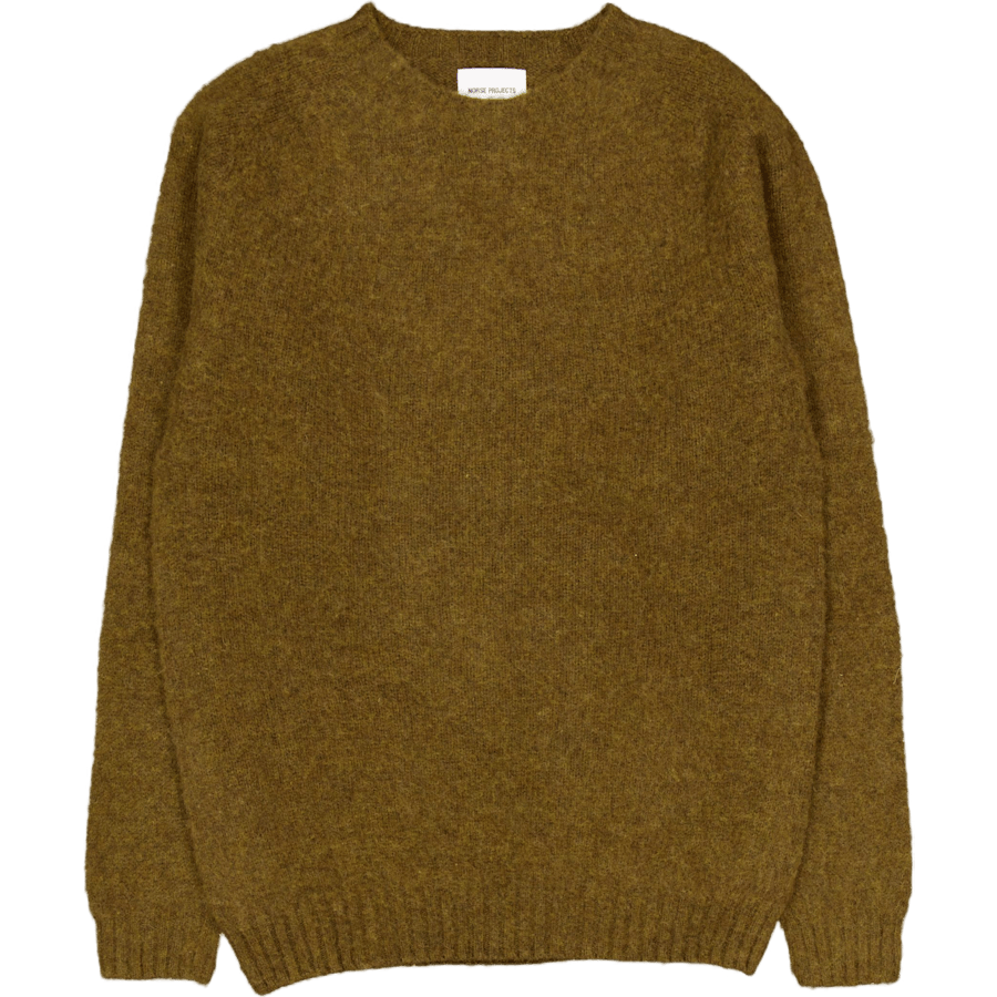 Birnir Brushed Lambswool 8068 Dark Olive