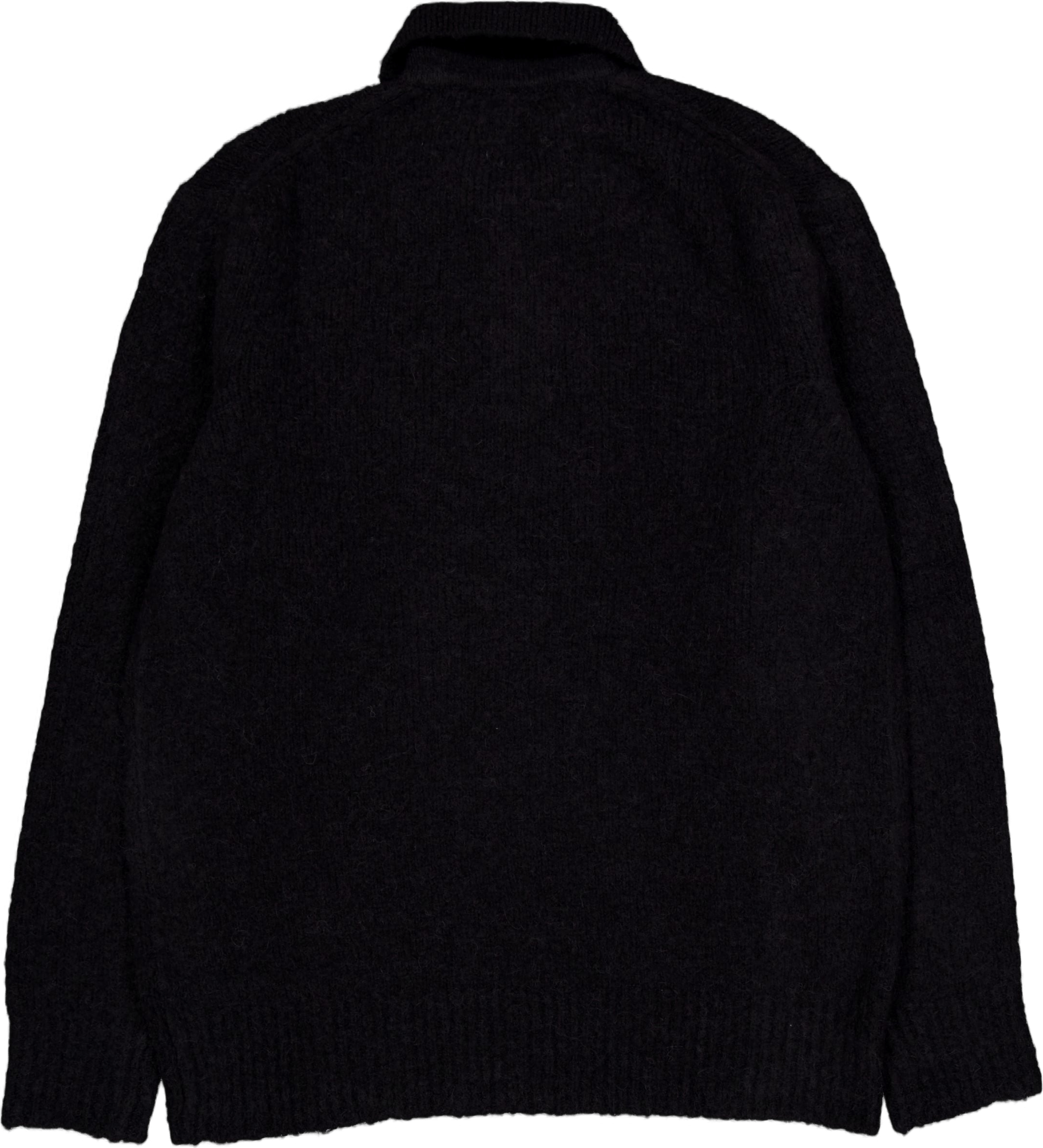 Rasmus Relaxed Brushed Polo 9999 Black - Bild 2