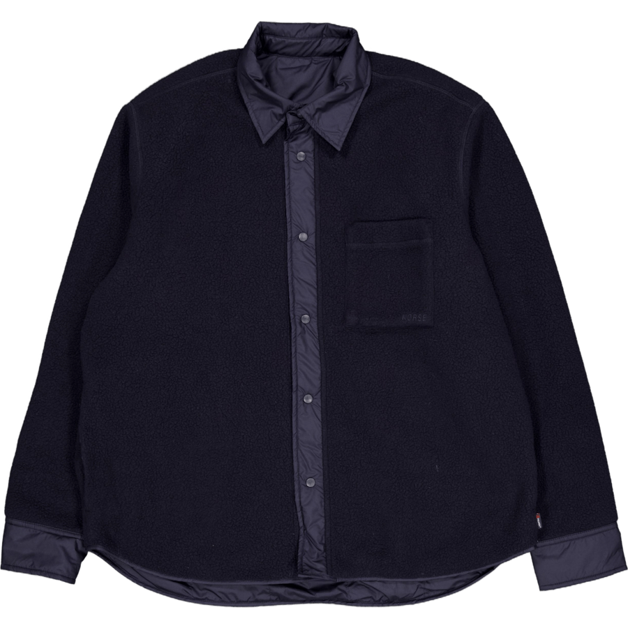 Ulrik Reversible Fleece Oversh 7004 Dark Navy