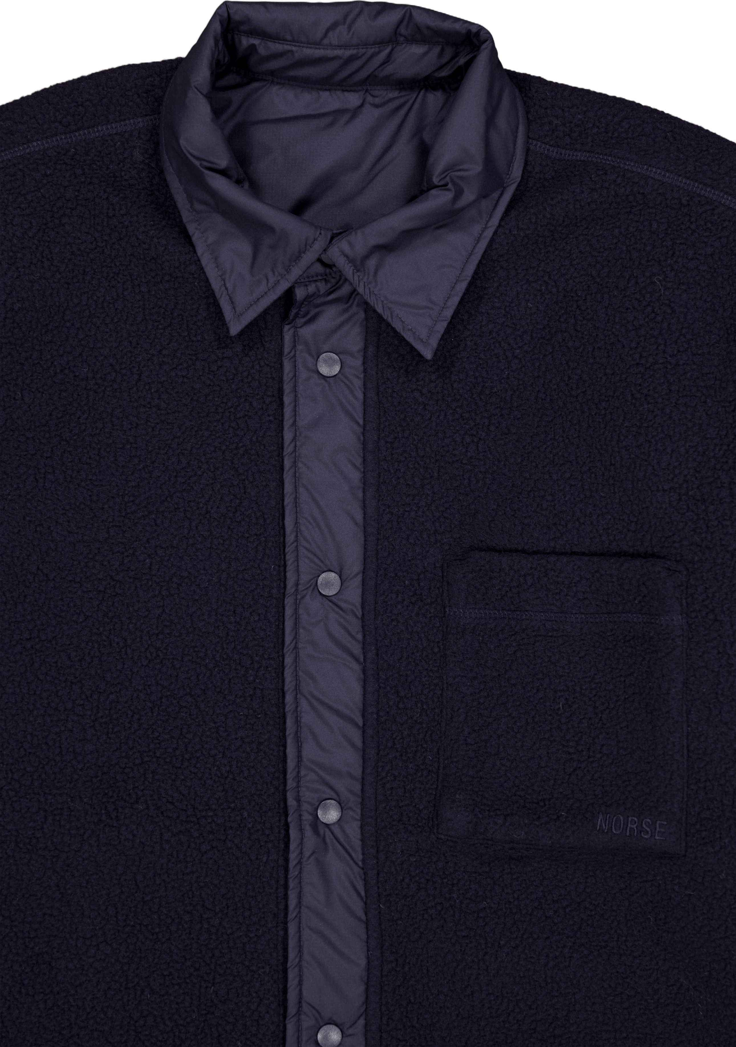 Ulrik Reversible Fleece Oversh 7004 Dark Navy - Bild 3