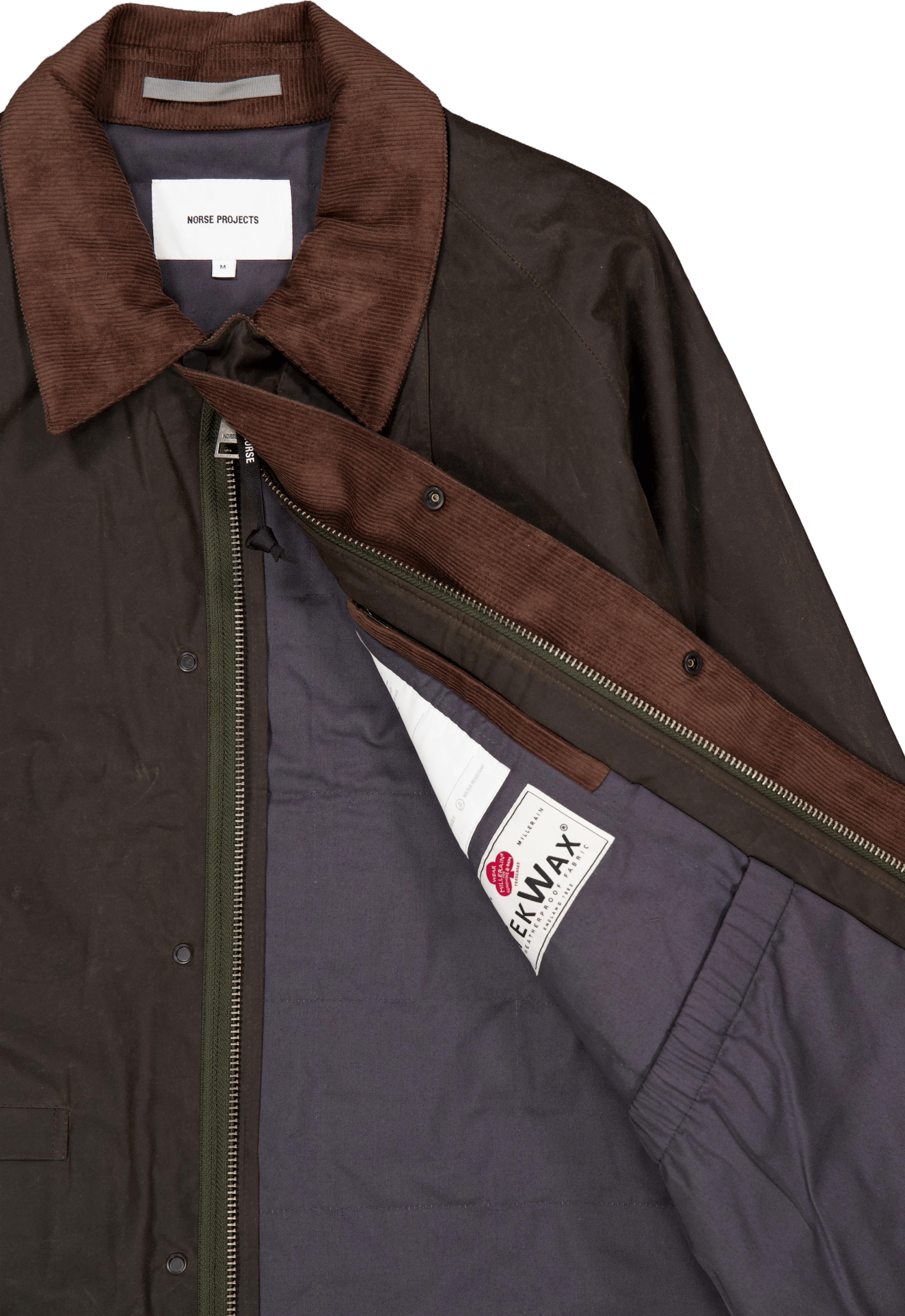 Holmen Wax Fishing Jacket 8109 Beech Green - Bild 4