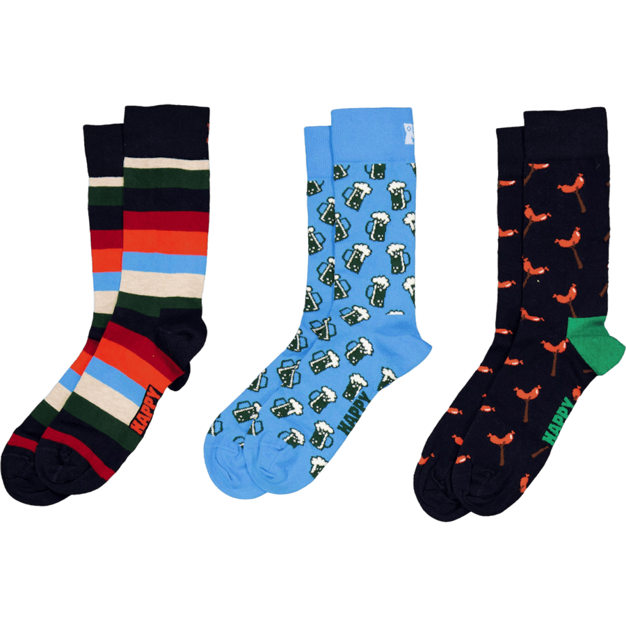 3-pack Wurst And Beer Socks Gi Navy - Bild 2