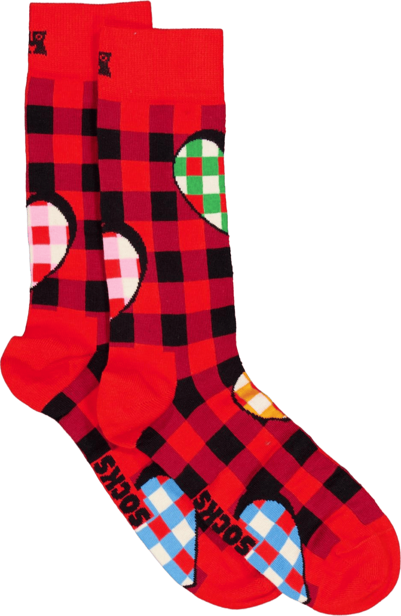1-pack Bauble Gift Set Red, Unisex, Apparels, Socks, Red, 41-46