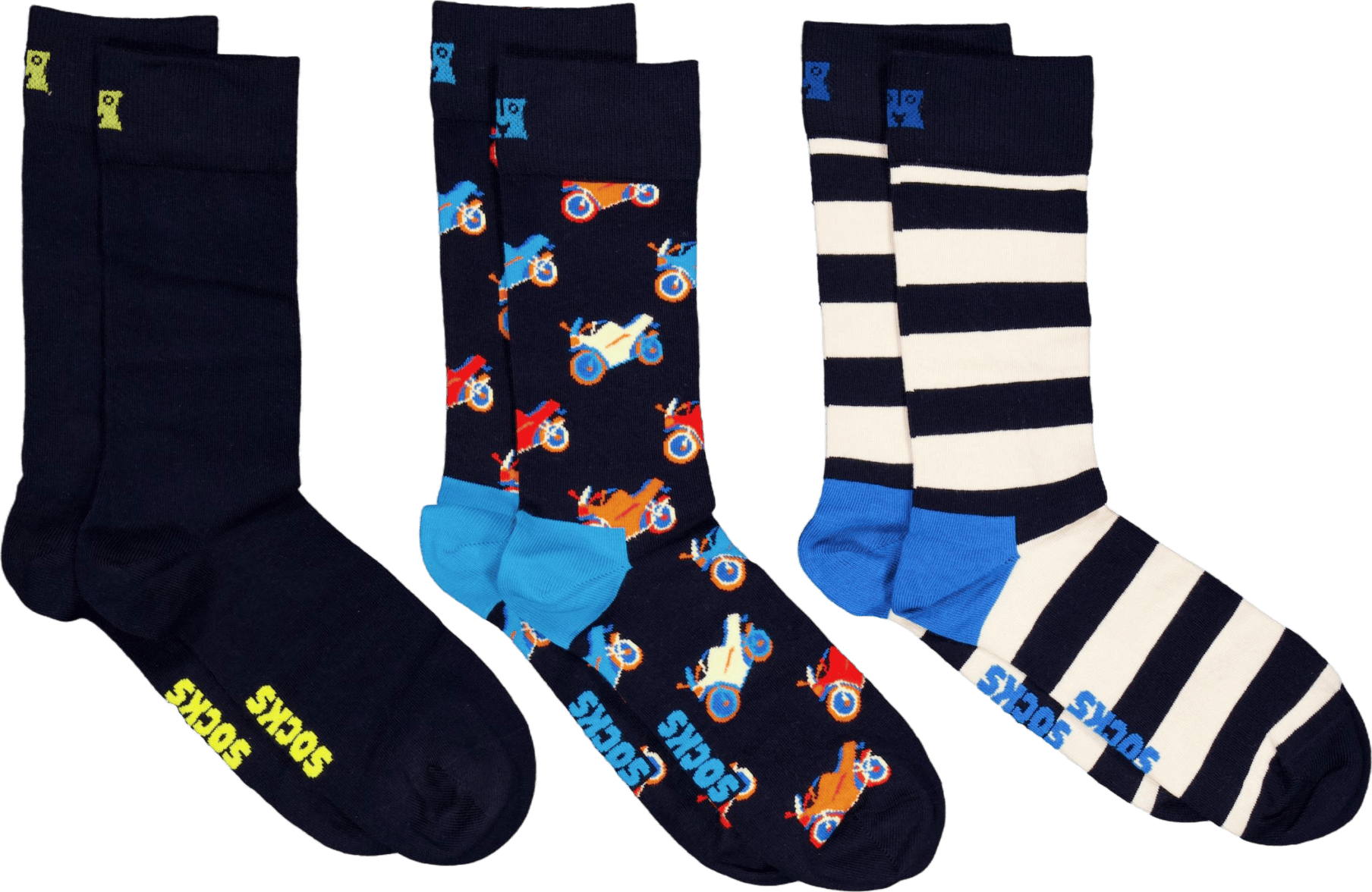 3-pack Navy Gift Set Navy