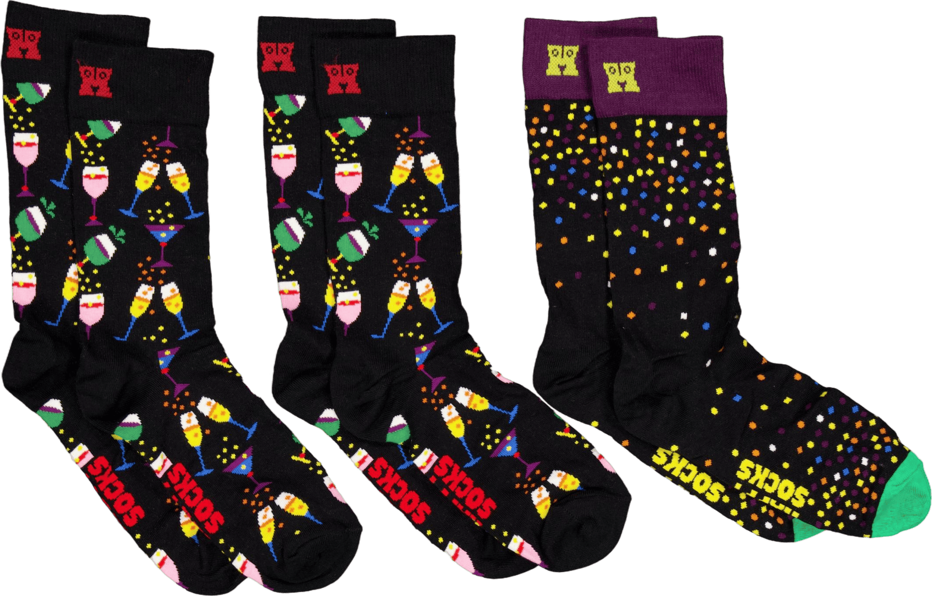 3-pack Celebrations Gift Set Black