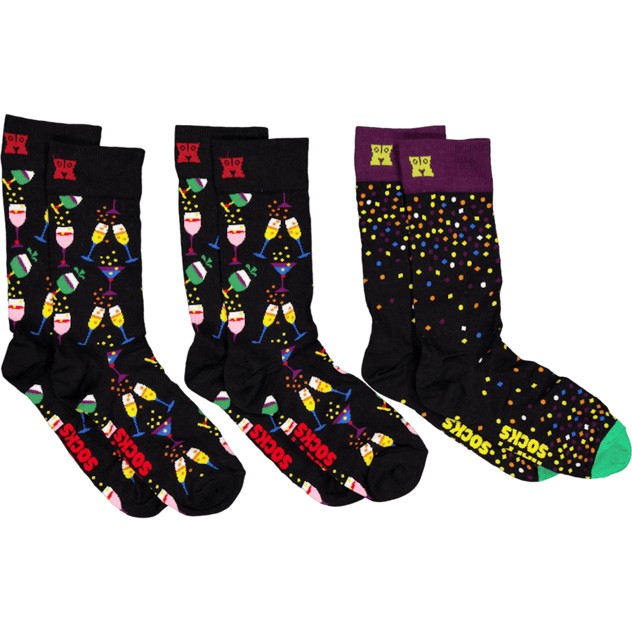 3-pack Celebrations Gift Set Black