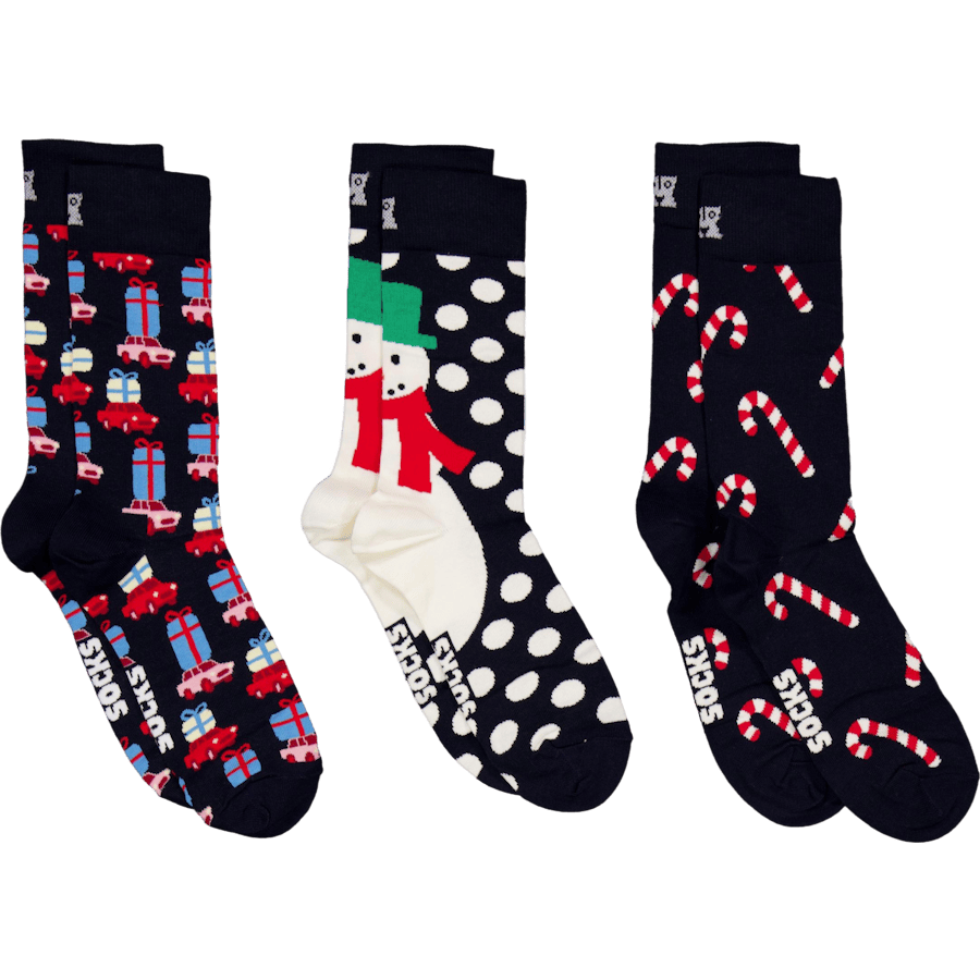 3-pack Holiday Navy Gift Set Navy