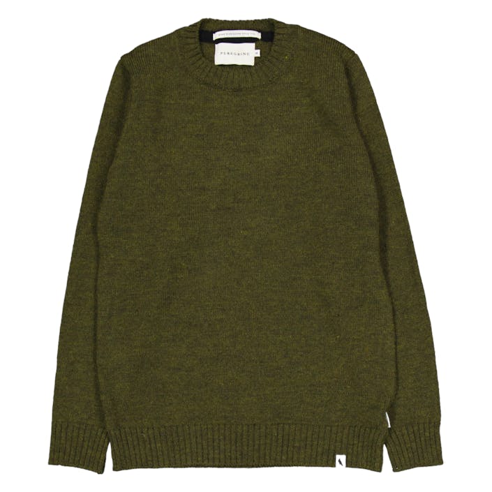 Makers Stitch Crew Olive, Male, Apparels, Tops, Green, XXL