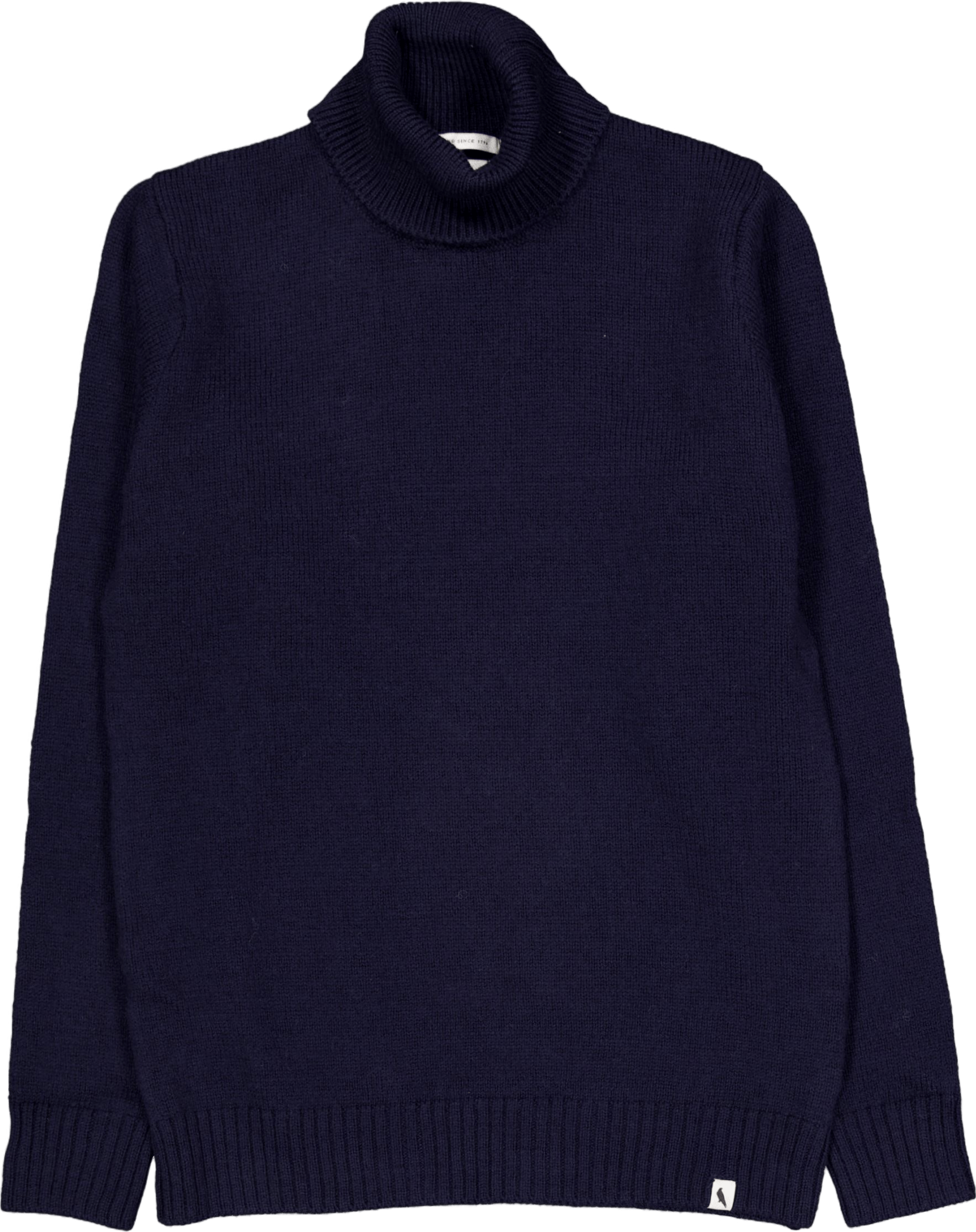 Polo Neck Jumper Navy