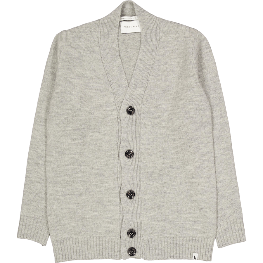Makers Stitch Cardigan Lt Grey