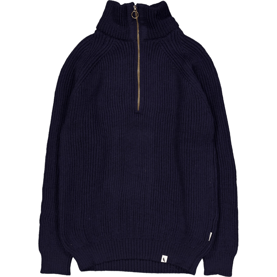 Ford Zip Neck Navy