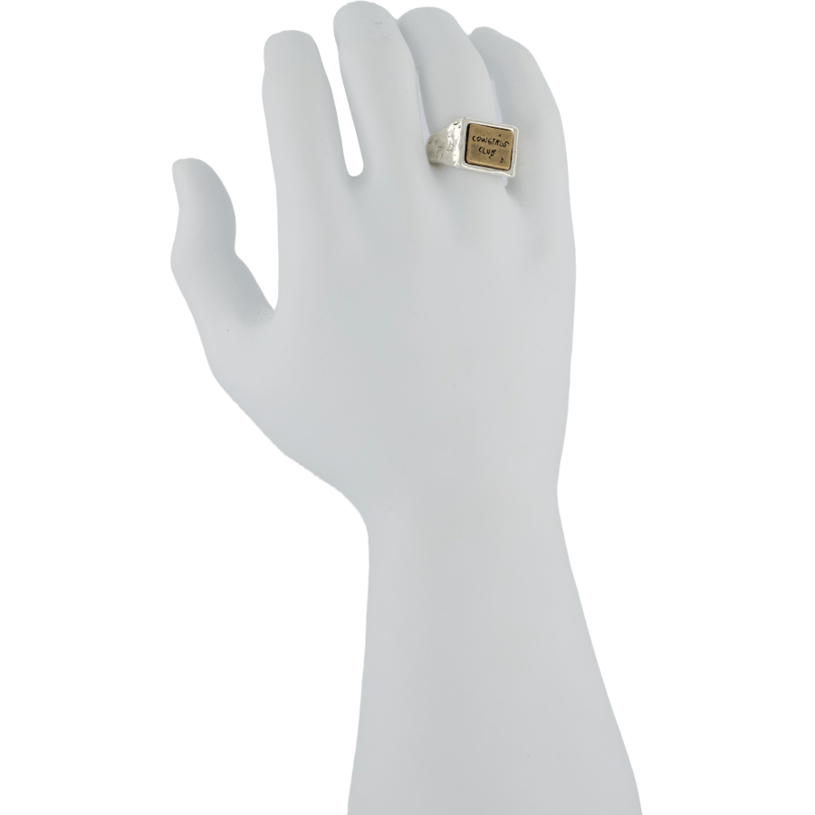 Cowgirl Club Ring Silver