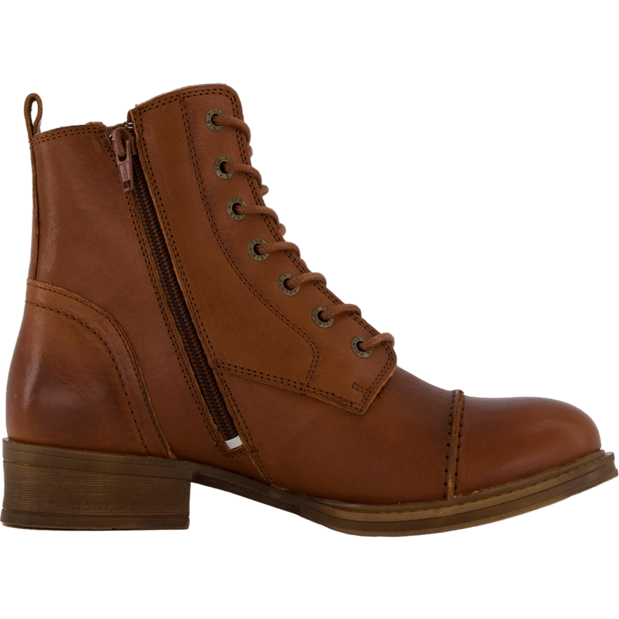 Pandora Laced Boots Cognac - Bild 3