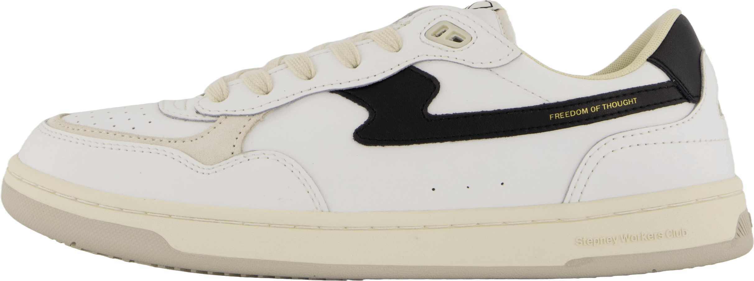Pro Cup 01 S-strike Leather Wht-blk, Male, Obuv, Tenisky, Bílý, EU 44