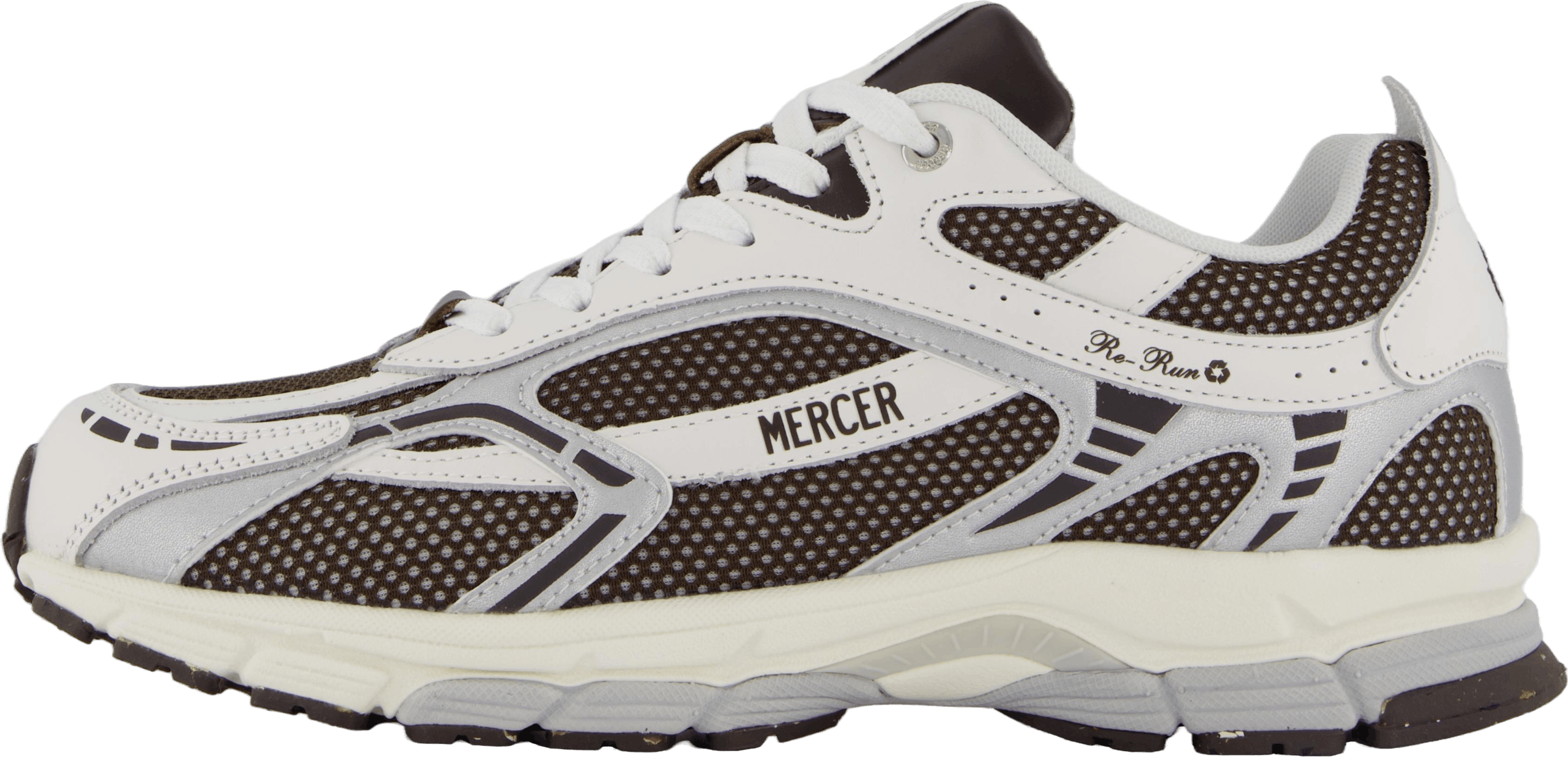 The Re-run White Silver 157 White/brown, Male, Topánky, Tenisky, Viacfarebná, EU 41